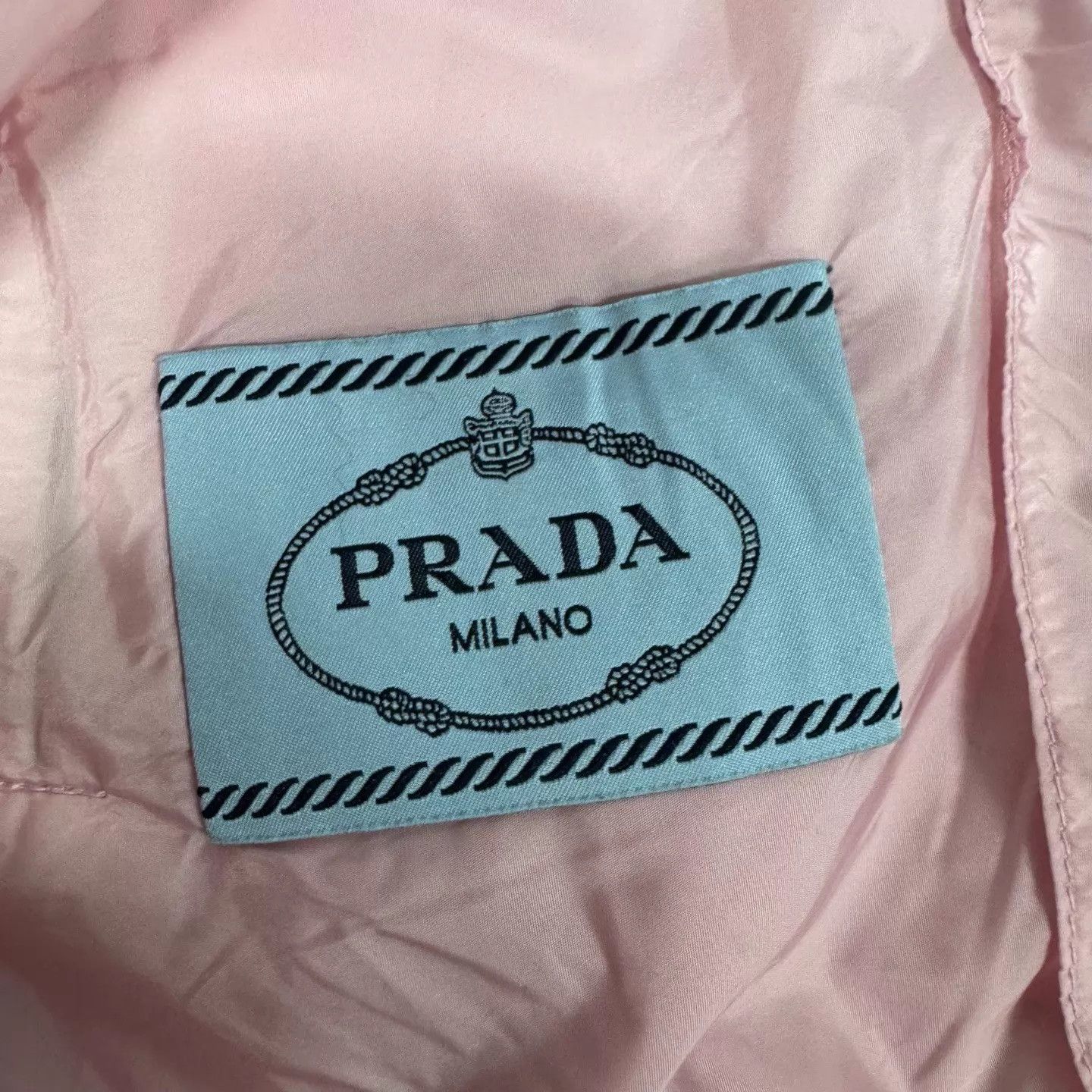 Prada Prada Light Pink Hooded Zip Skin Jacket 99 New Size S / US 4 / IT 40 - 6 Thumbnail