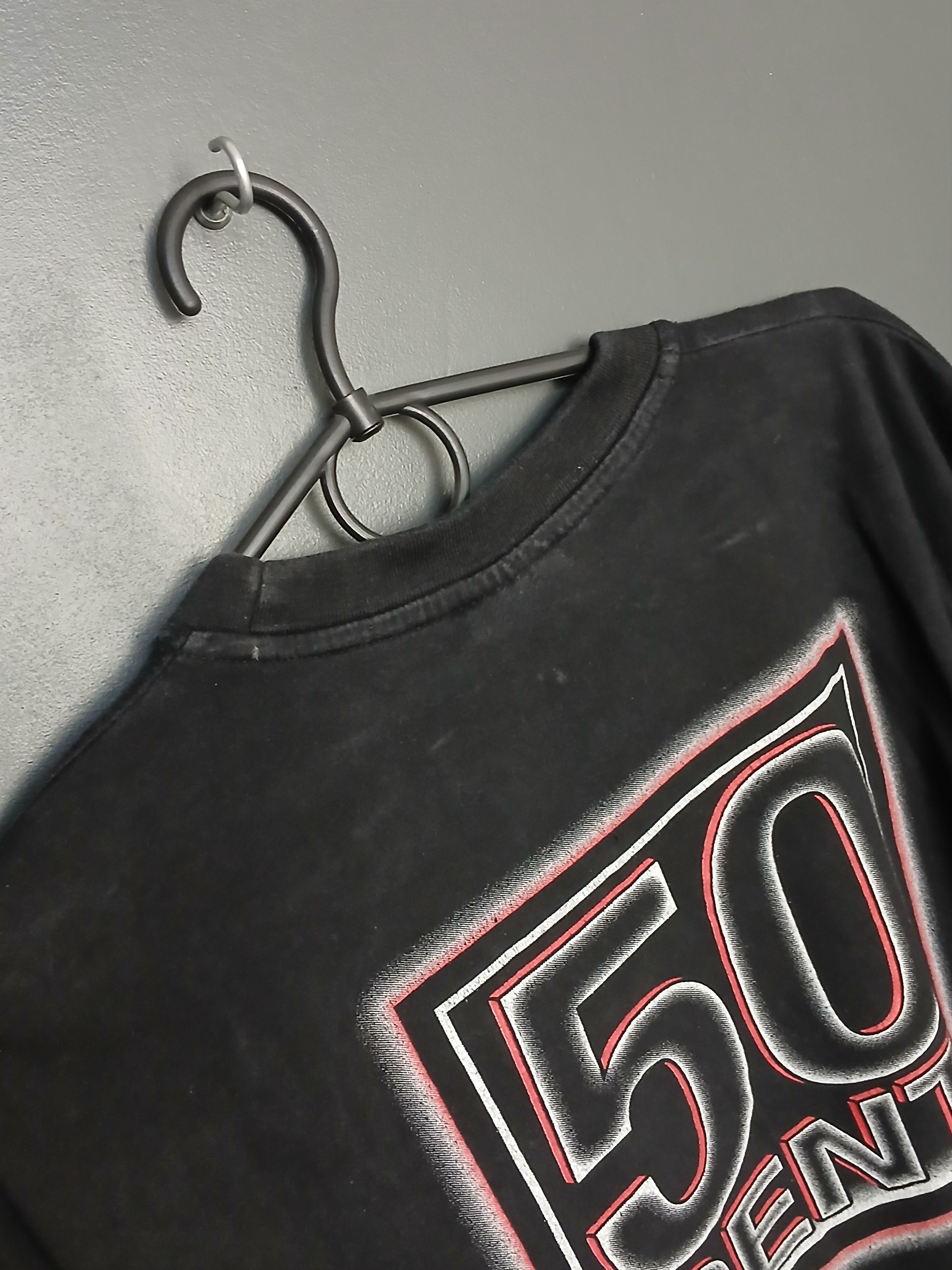 50 Cent × Rap Tees × Vintage 50 Cent T-Shirt Size US XL / EU 56 / 4 - 7 Thumbnail