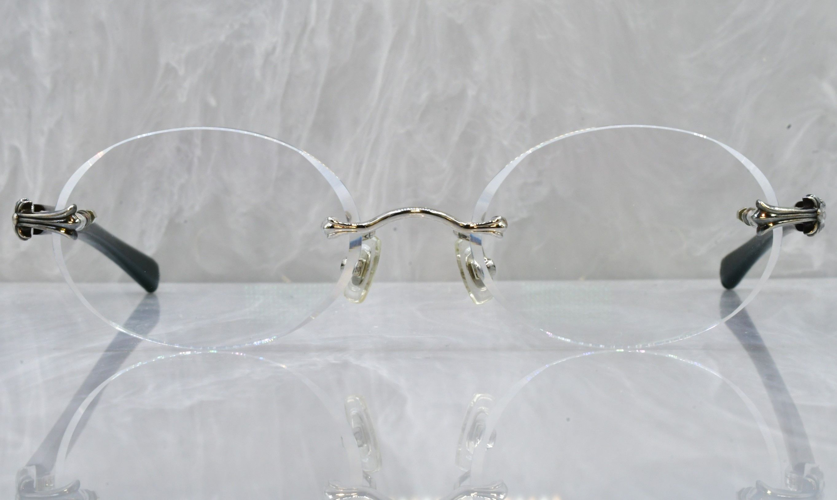 Chrome Hearts Chrome Hearts Cherry Rare Vintage sunglasses cartier wood Size ONE SIZE - 2 Thumbnail