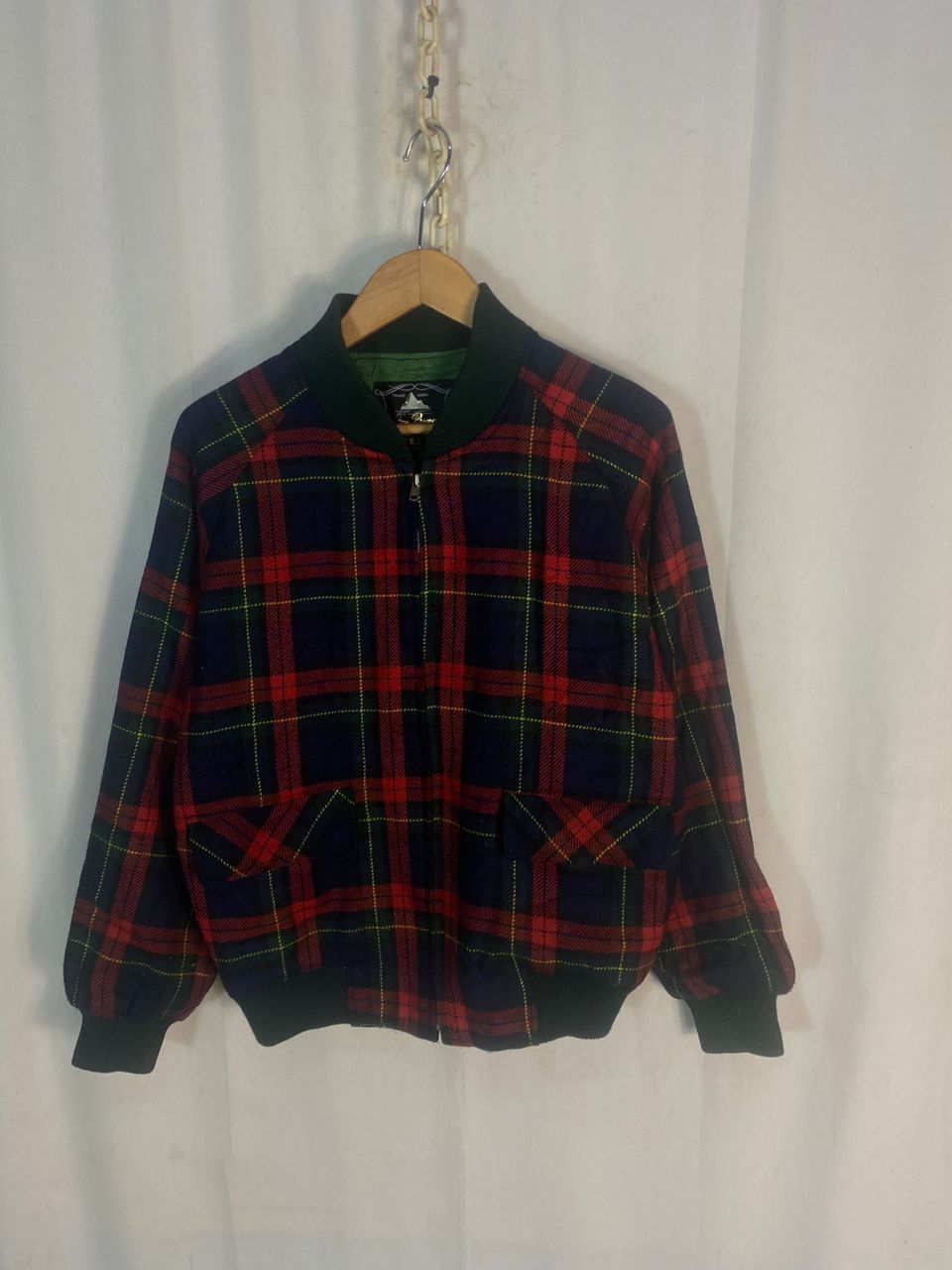 Japanese Brand Vintage ice berg wool zipper jacket Size US S / EU 44-46 / 1 - 9 Thumbnail