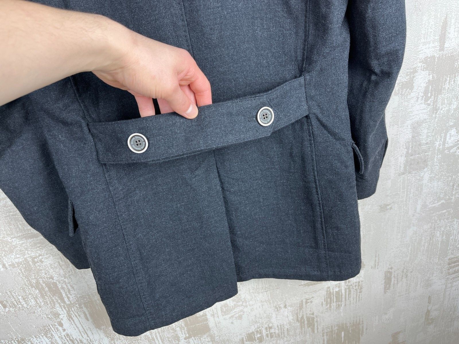 Designer Dutch Dandies Double Brested Wool Blend Coat Jacket Size US M / EU 48-50 / 2 - 17 Thumbnail