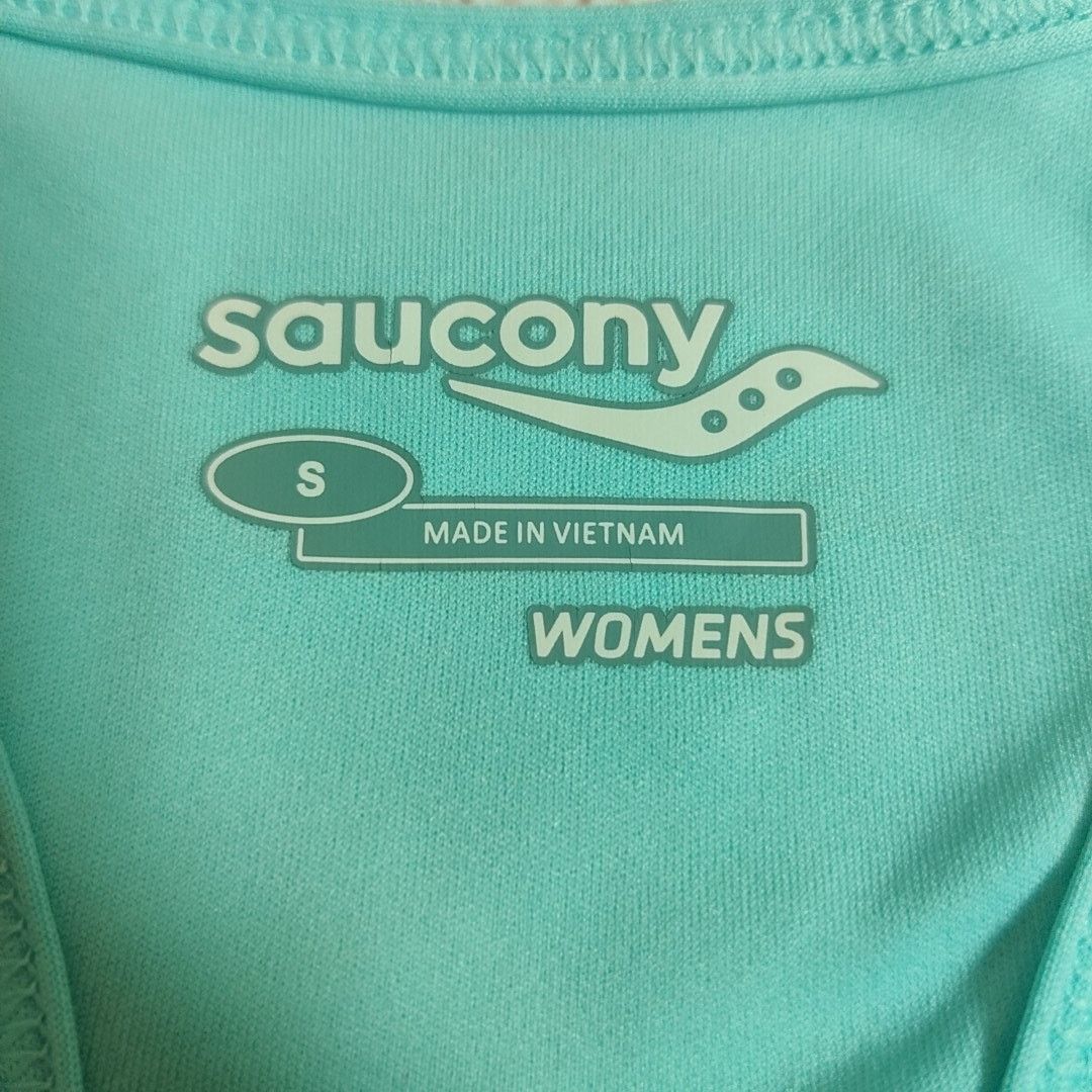 Saucony Saucony 2-tone Velo Racerback Tank Top sz S Size S / US 4 / IT 40 - 9 Thumbnail