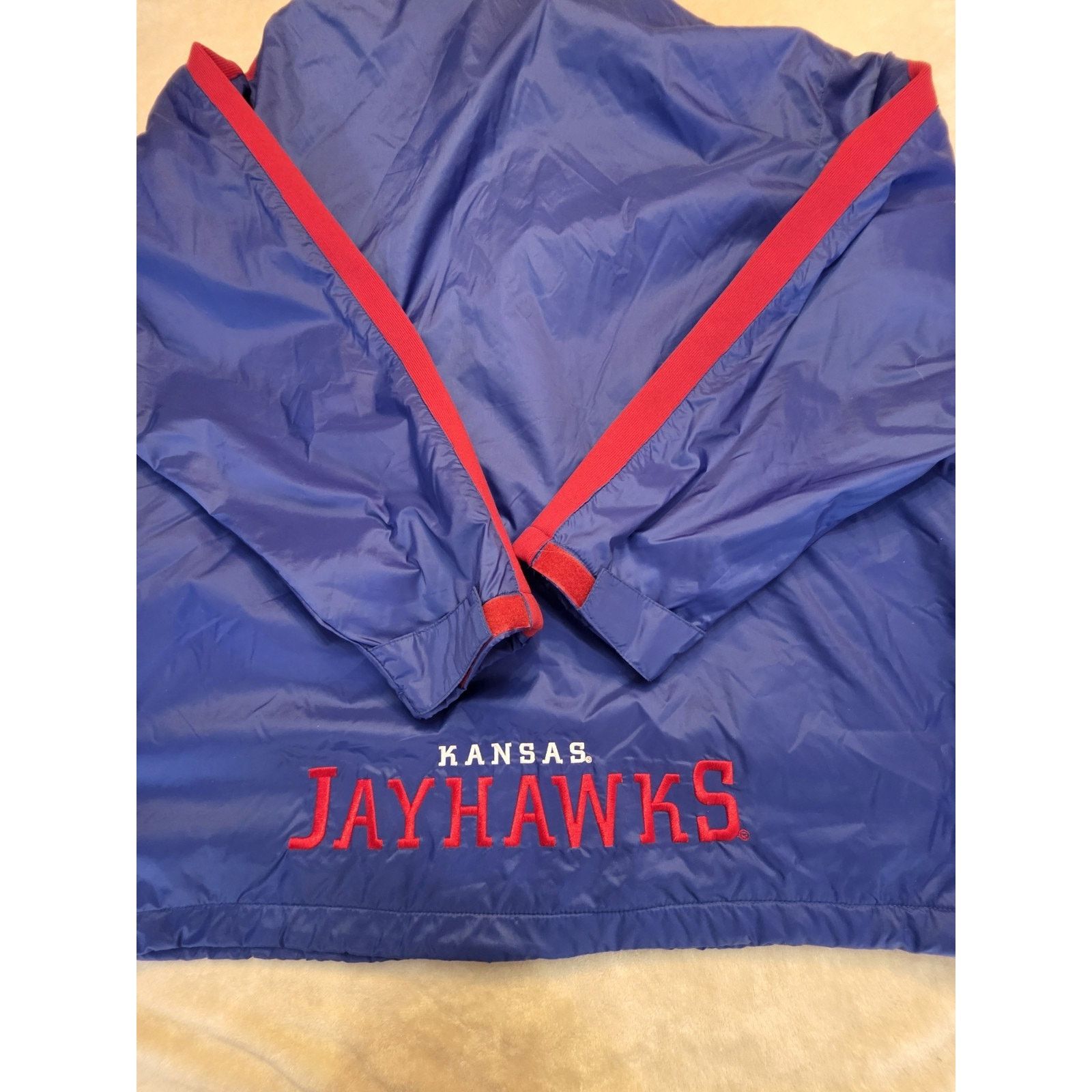 Other Kansas Jayhawks Red Oak Men's Full Zip Windbreaker XL Size US XL / EU 56 / 4 - 6 Thumbnail