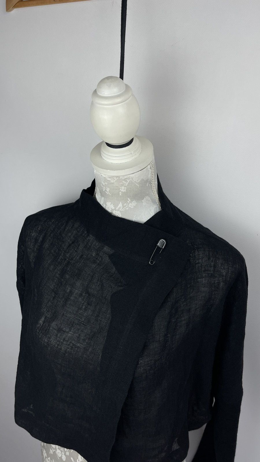 Designer × Japanese Brand Crea Concept Linen Top Blouse Size M / US 6-8 / IT 42-44 - 4 Thumbnail