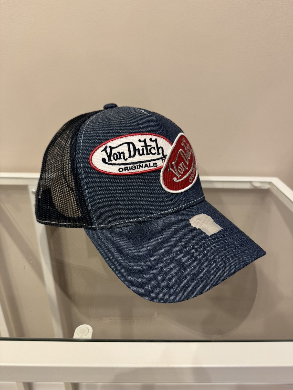 Vintage Von Dutch denim alternative patch logo new cap vintage Size ONE SIZE - 2 Thumbnail