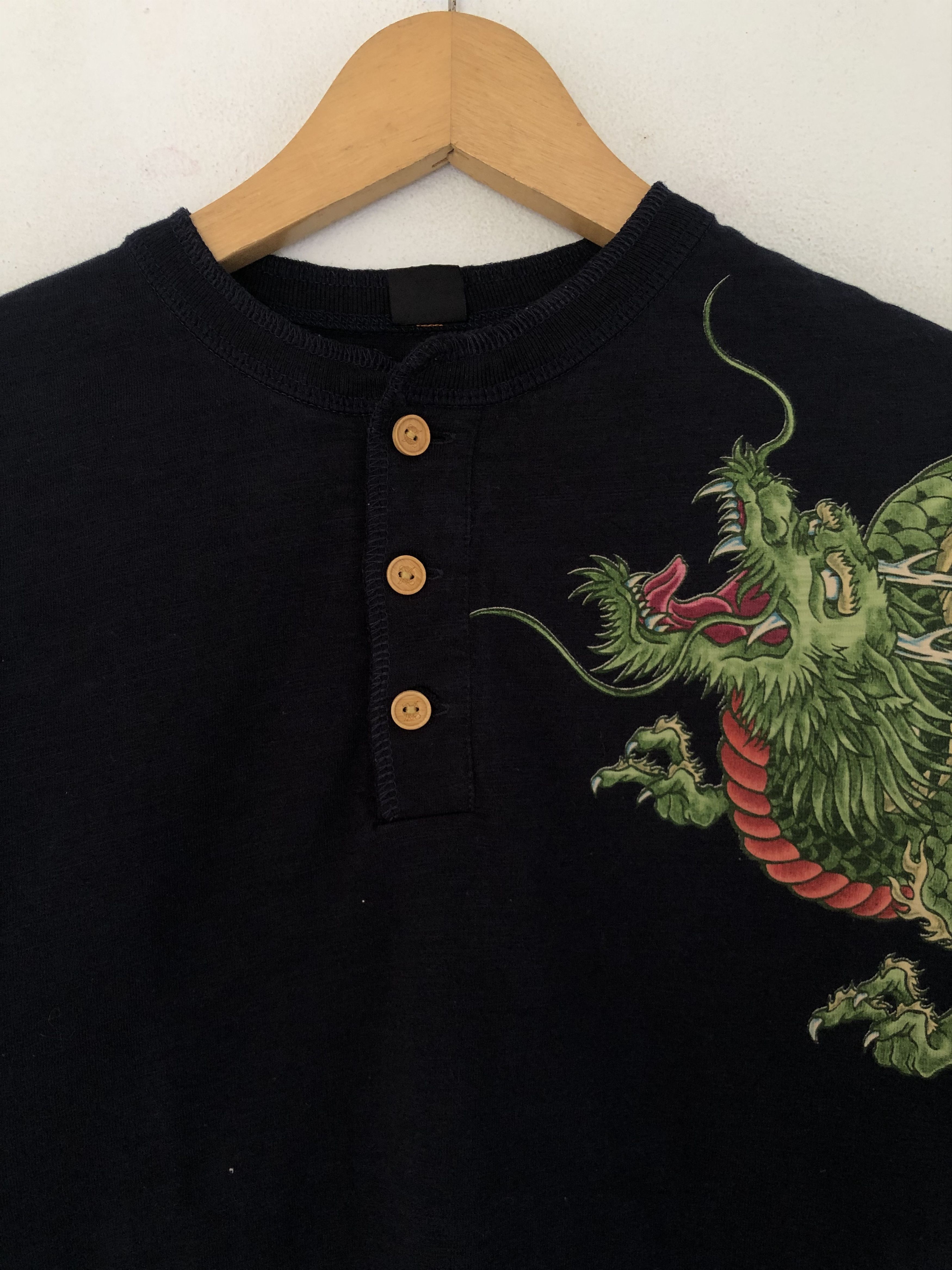 If Six Was Nine Japanese Graphic Big Artwork Dragon LongSleeve Size US S / EU 44-46 / 1 - 7 Thumbnail