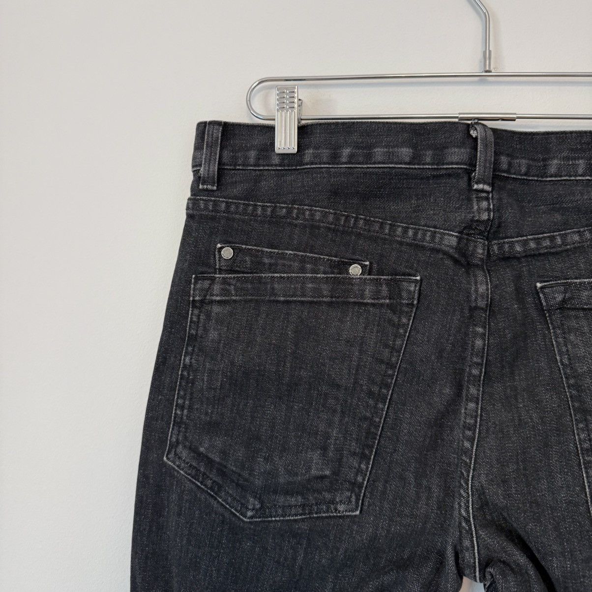 Helmut Lang Vtg Helmut Lang Rubber Strip Denim Archival Hedi ERD Grunge Size US 33 - 12 Thumbnail