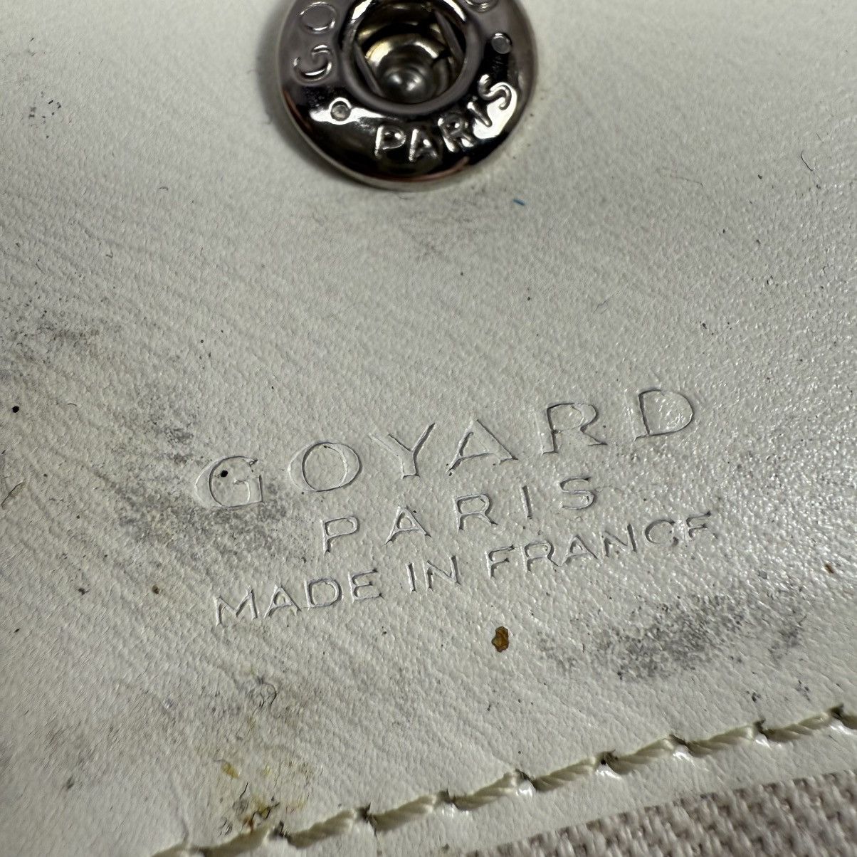 Goyard Goyard St. Louis PM Tote Bag Coated Canvas Leather White Size ONE SIZE - 19 Thumbnail