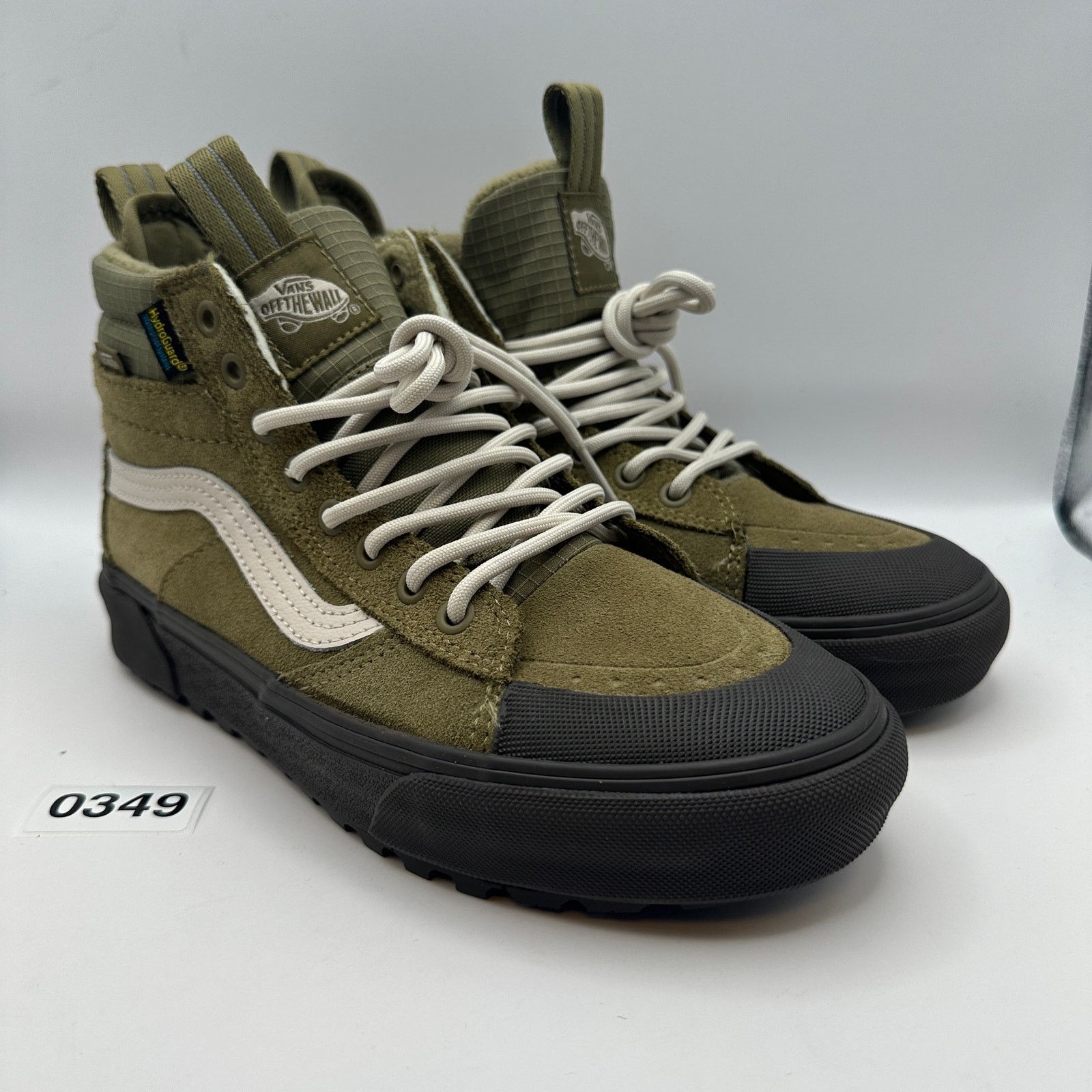 Vans VANS Mens 6.5 MTE Sk8 Hi Olive Green Winter Sneaker Size US 6.5 / EU 39-40 - 2 Thumbnail
