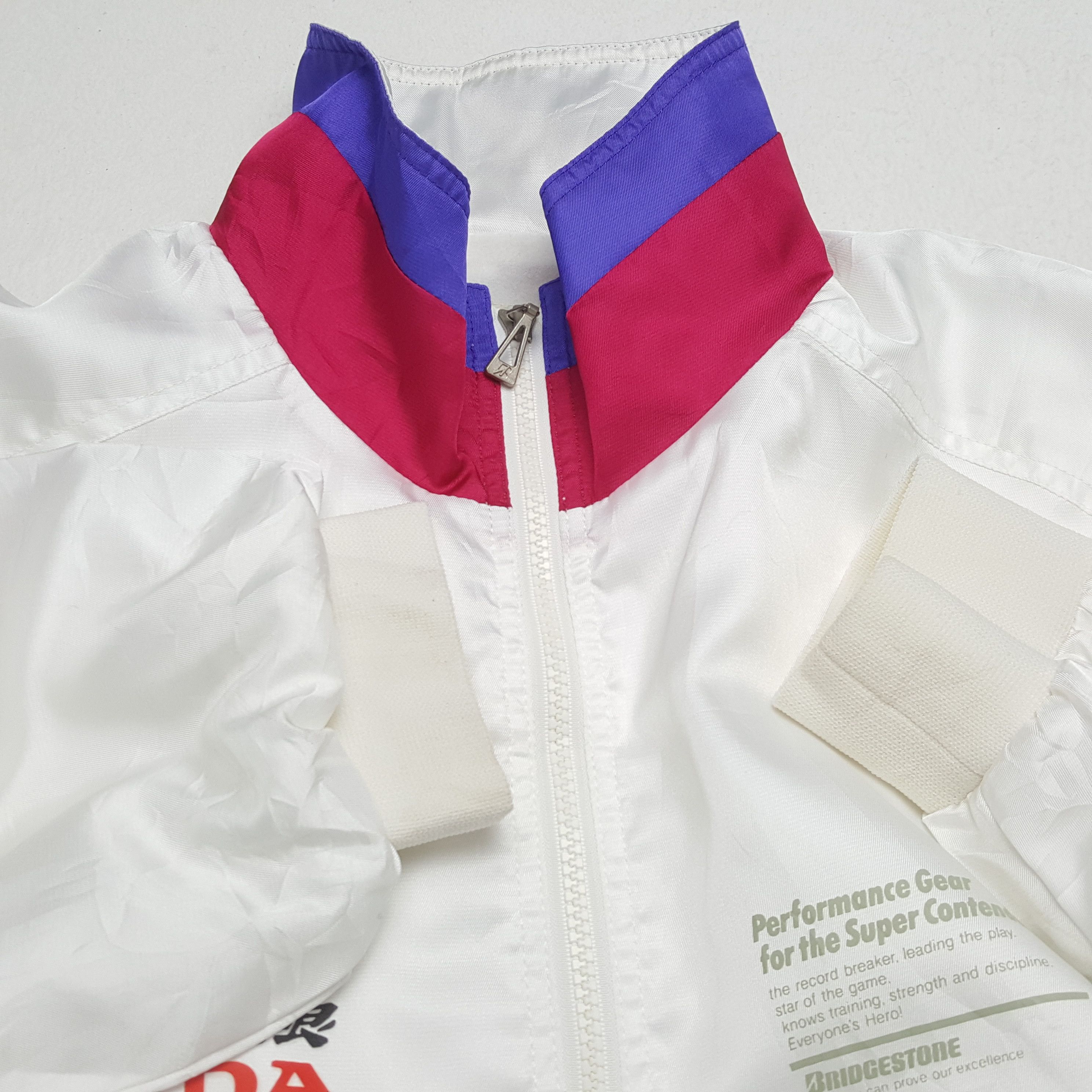 Vintage BRIDGESTONE X MUGEN HONDA Custom Art Jacket Size US XL / EU 56 / 4 - 10 Thumbnail