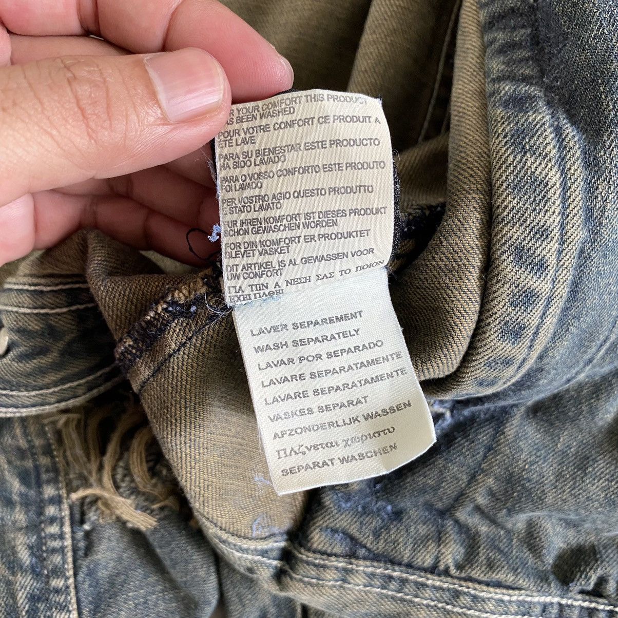 Quicksilver Vintage Quicksilver Distressed Mud Washed Denim Jacket Size US M / EU 48-50 / 2 - 20 Thumbnail