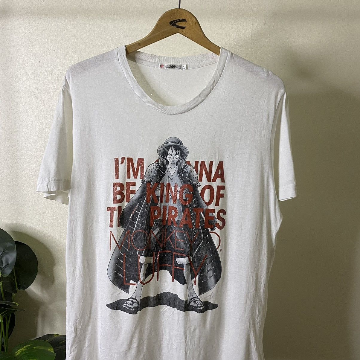 One Piece Vintage Anime One Piece Monkey D Luffy Manga Series Tee Size US M / EU 48-50 / 2 - 2 Thumbnail