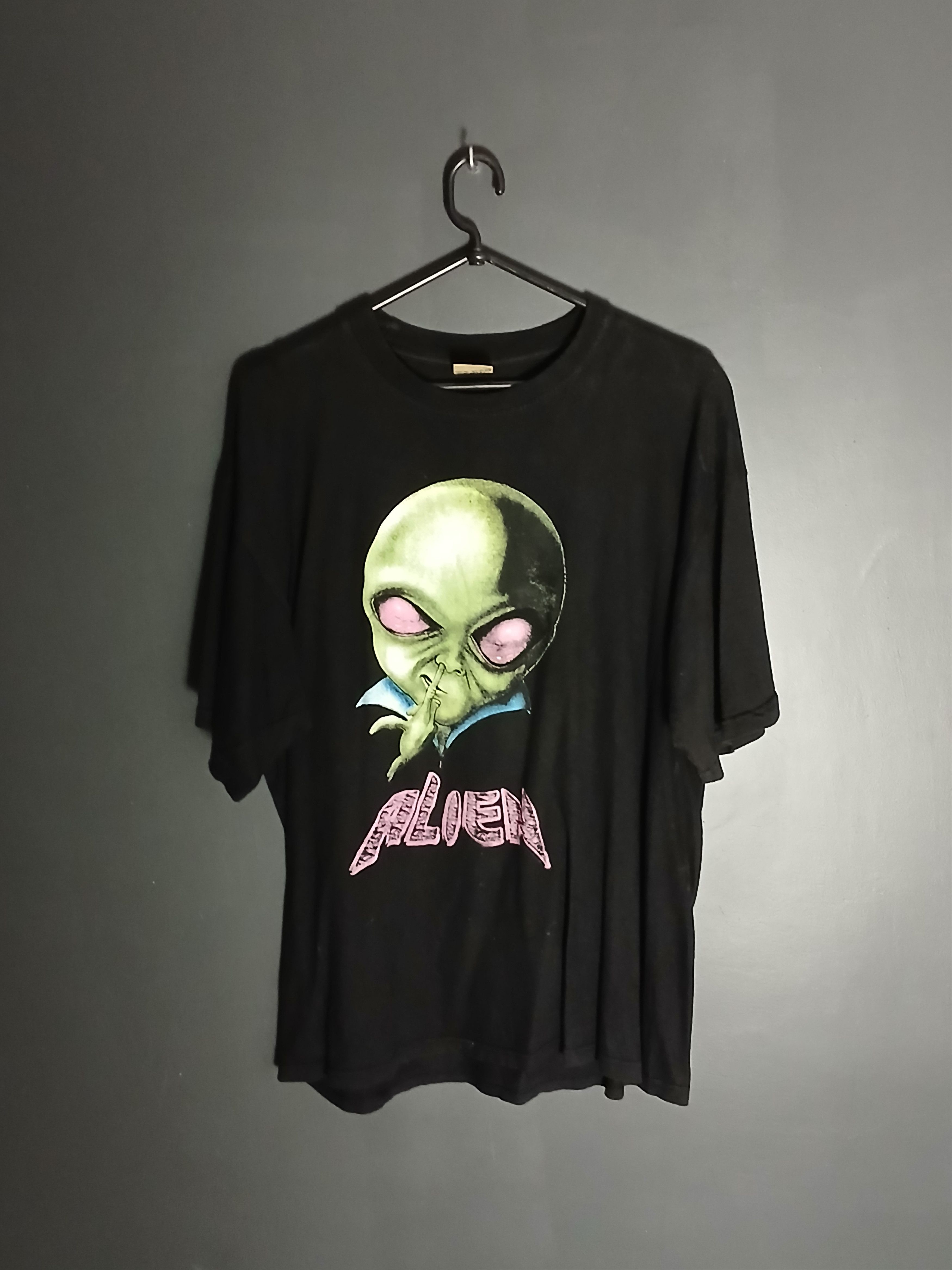 Vintage Vintage Alien Workshop Skategang T-Shirt Size US XXL / EU 58 / 5 - 1 Thumbnail
