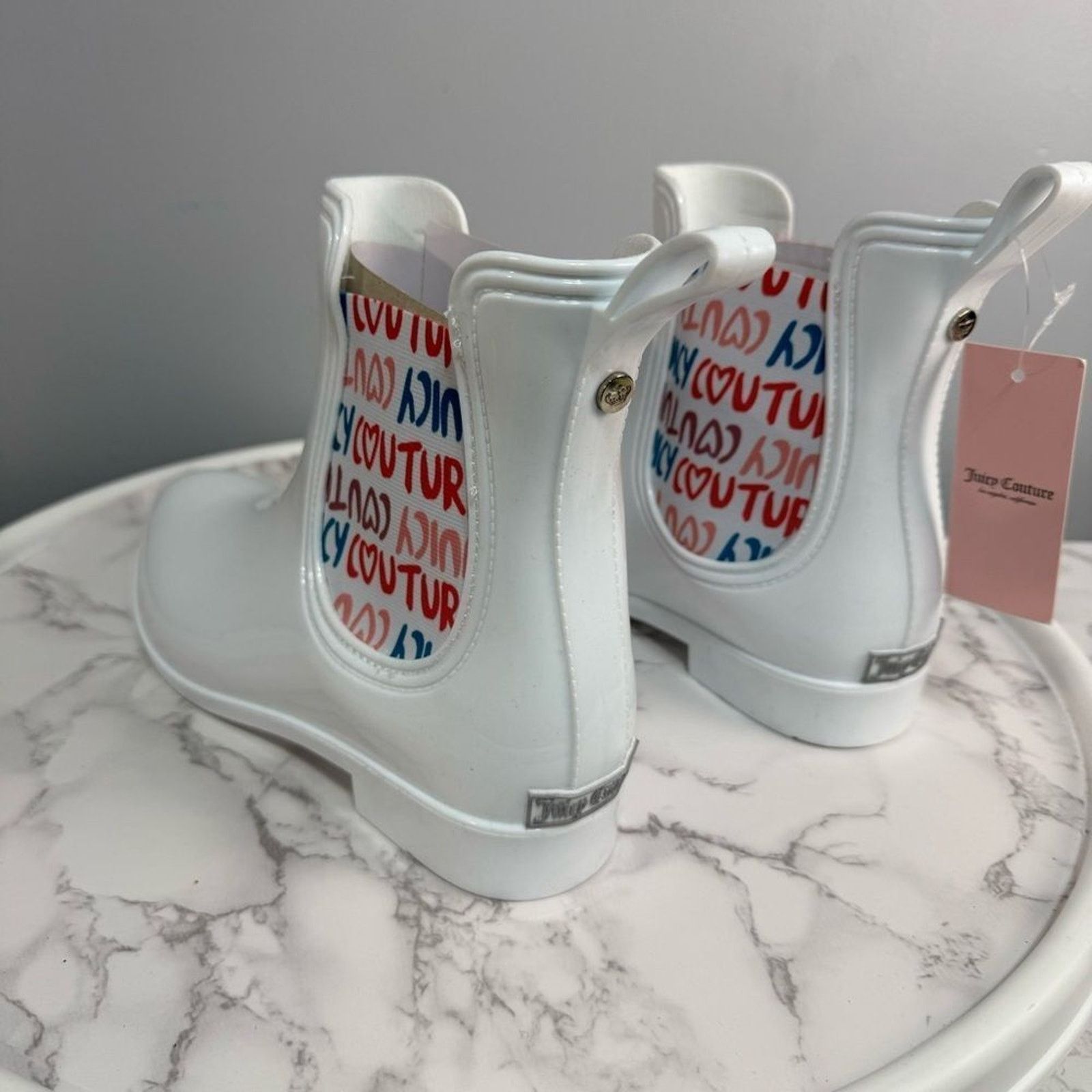 Juicy Couture Juicy Couture Women's Rain Boot Size 10 #K268 Size US 10 / EU 43 - 5 Thumbnail
