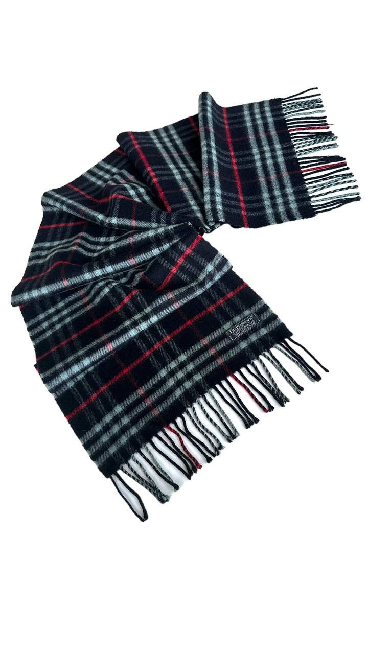 Burberry Burberrys Vintage CASHMERE Scarf / Muffler Size ONE SIZE - 2 Thumbnail