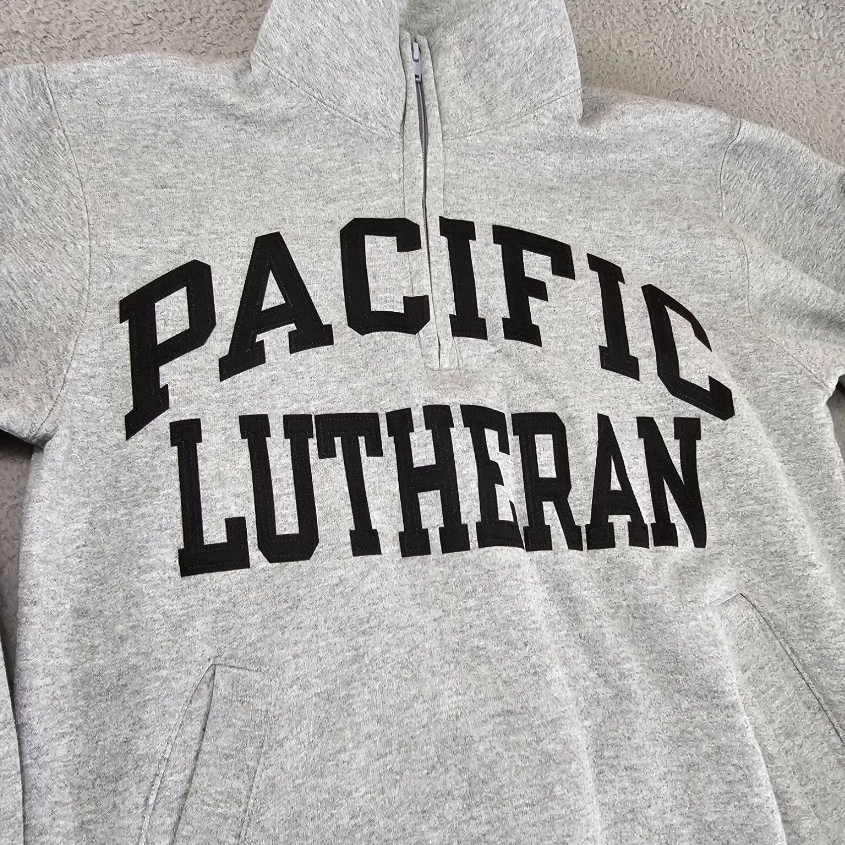 Champion Champion Sweater Mens Extra Small Gray PLU Pacific Lutheran University Size US XS / EU 42 / 0 - 3 Thumbnail