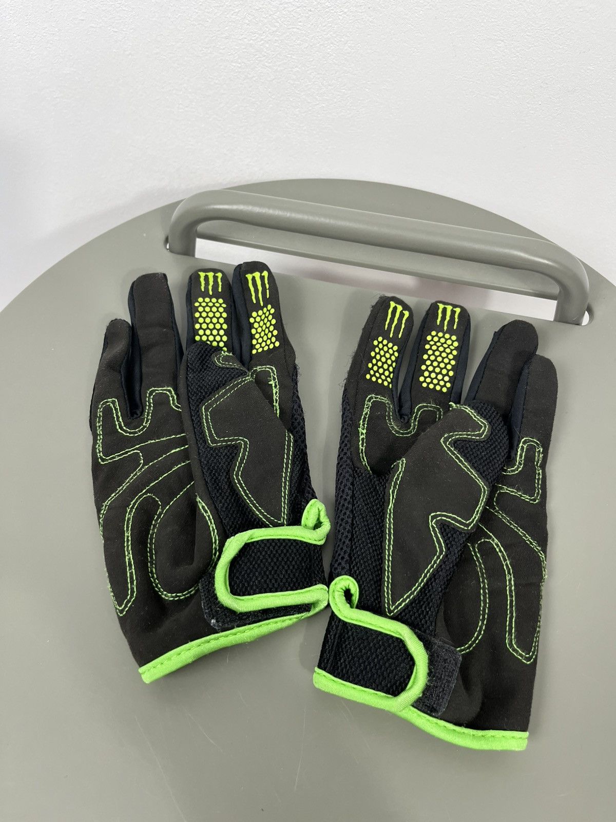 O'Neill O’Neal Monster Energy MX Gloves Black Green Size XL Size ONE SIZE - 8 Thumbnail