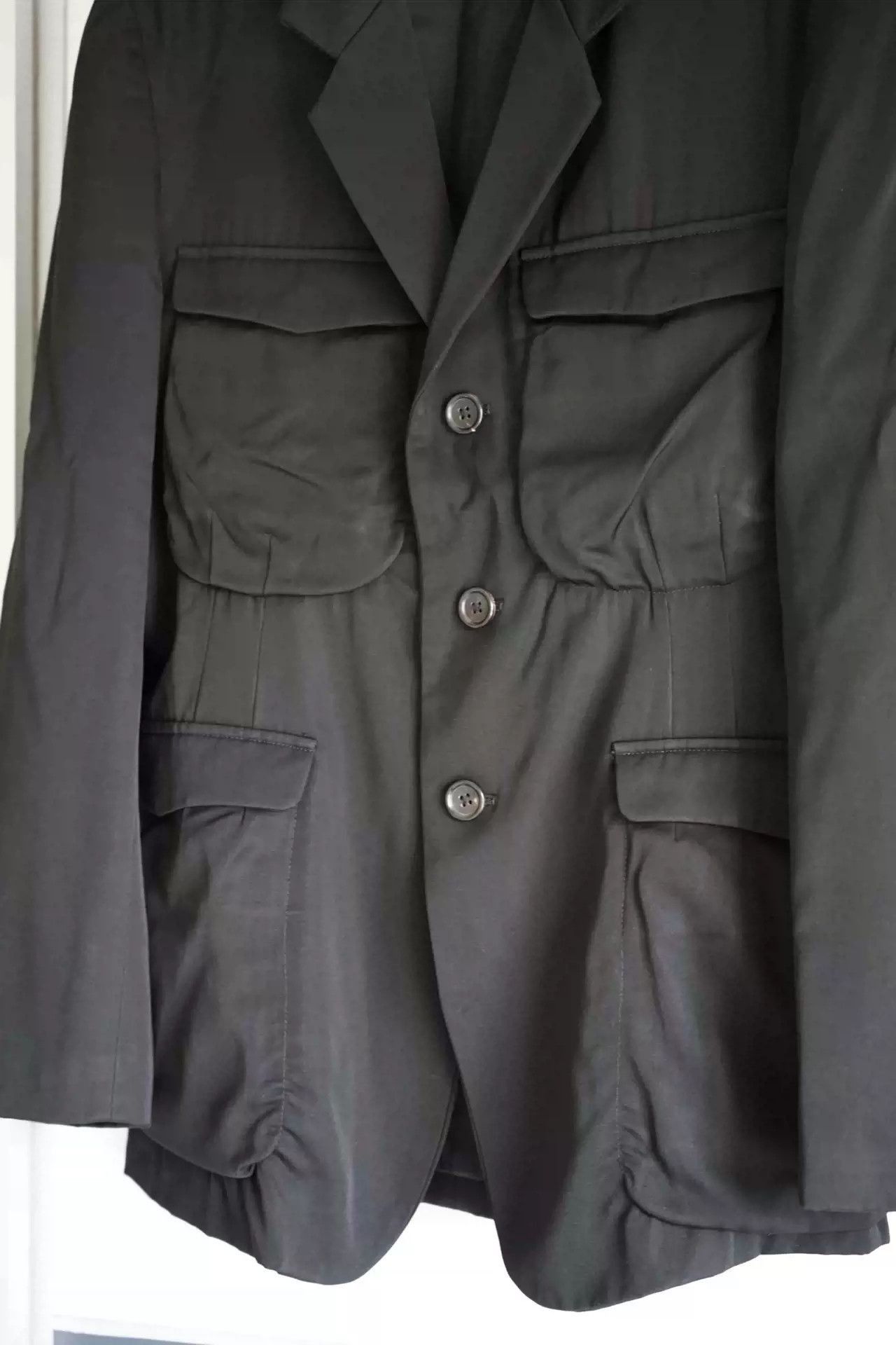 Yohji Yamamoto Yohji Yamamoto 17aw Replica Multi-pocket Blazer-2505 Size US 34 / EU 50 - 4 Thumbnail