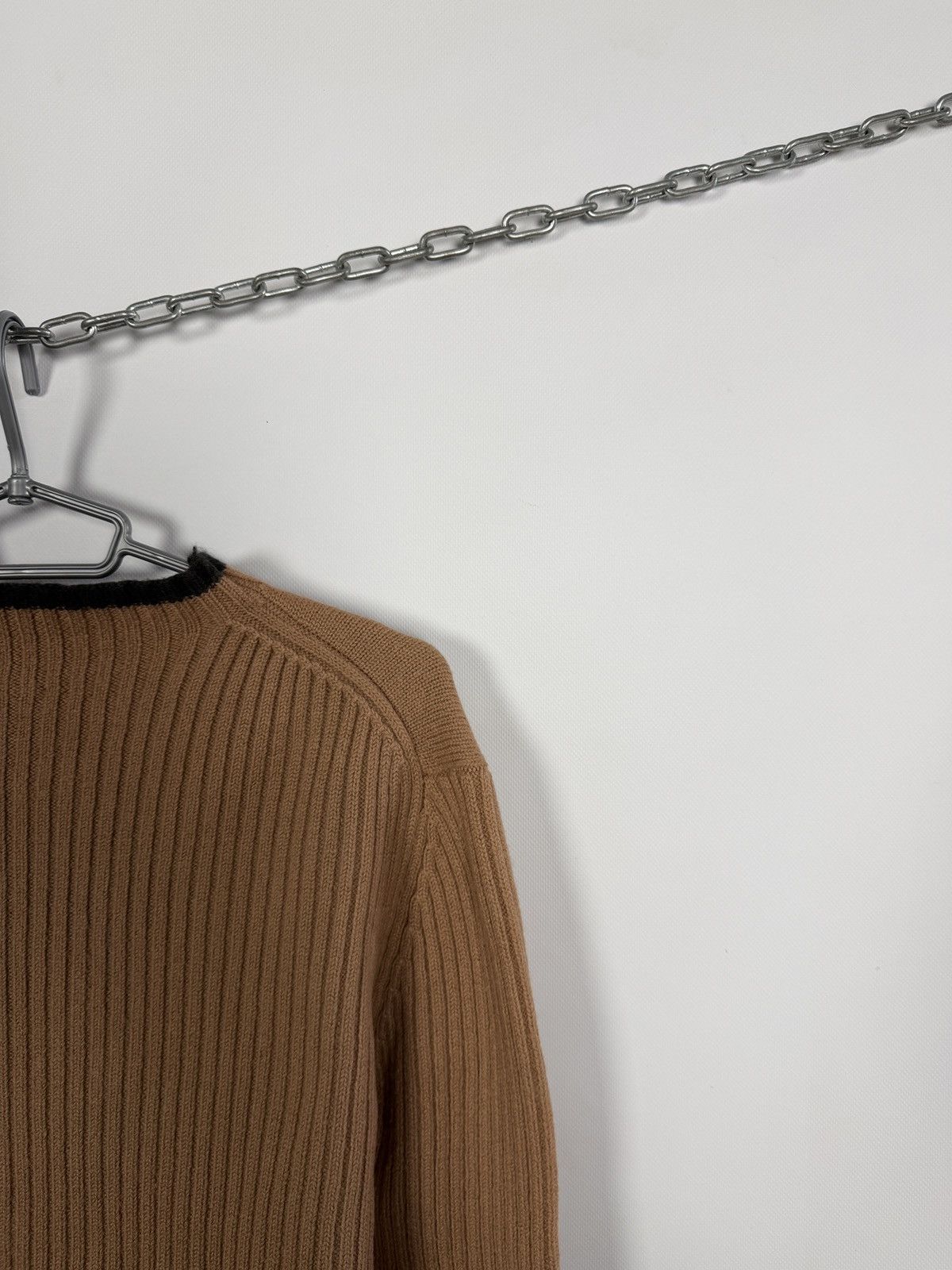 Versace Jeans Couture Versace Jeans Couture Crewneck Wool Sweater Italy Size M Size US M / EU 48-50 / 2 - 13 Thumbnail