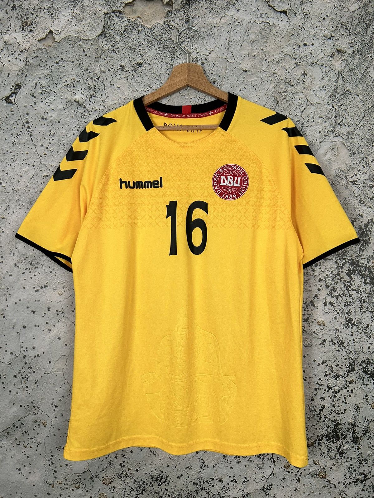 Hummel Vintage Denmark Soccer Jersey Football Rare Retro Hype Size US M / EU 48-50 / 2 - 1 Thumbnail