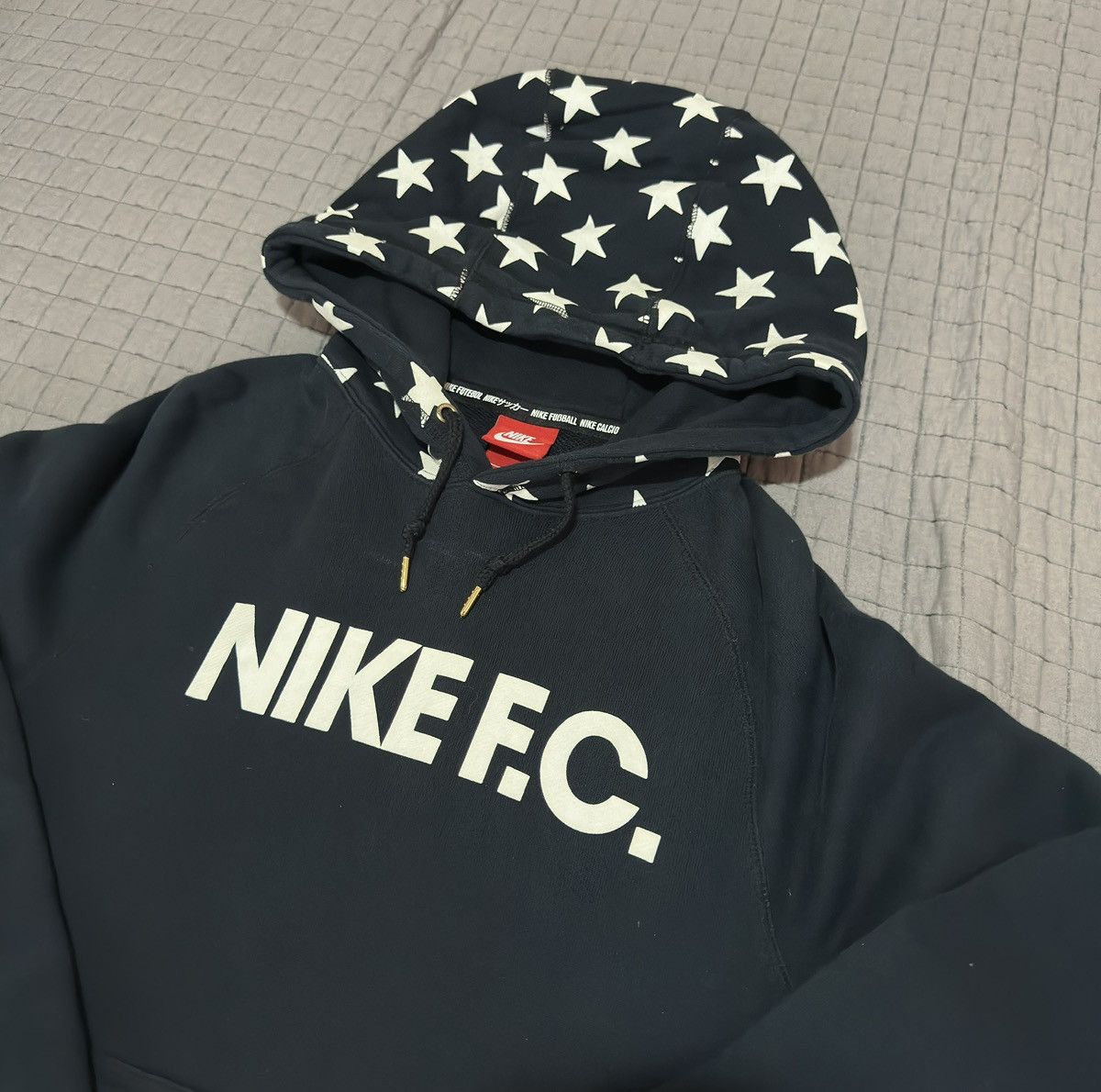 F.C.R.B Nike FC Star Print Hoodie Size US S / EU 44-46 / 1 - 2 Thumbnail