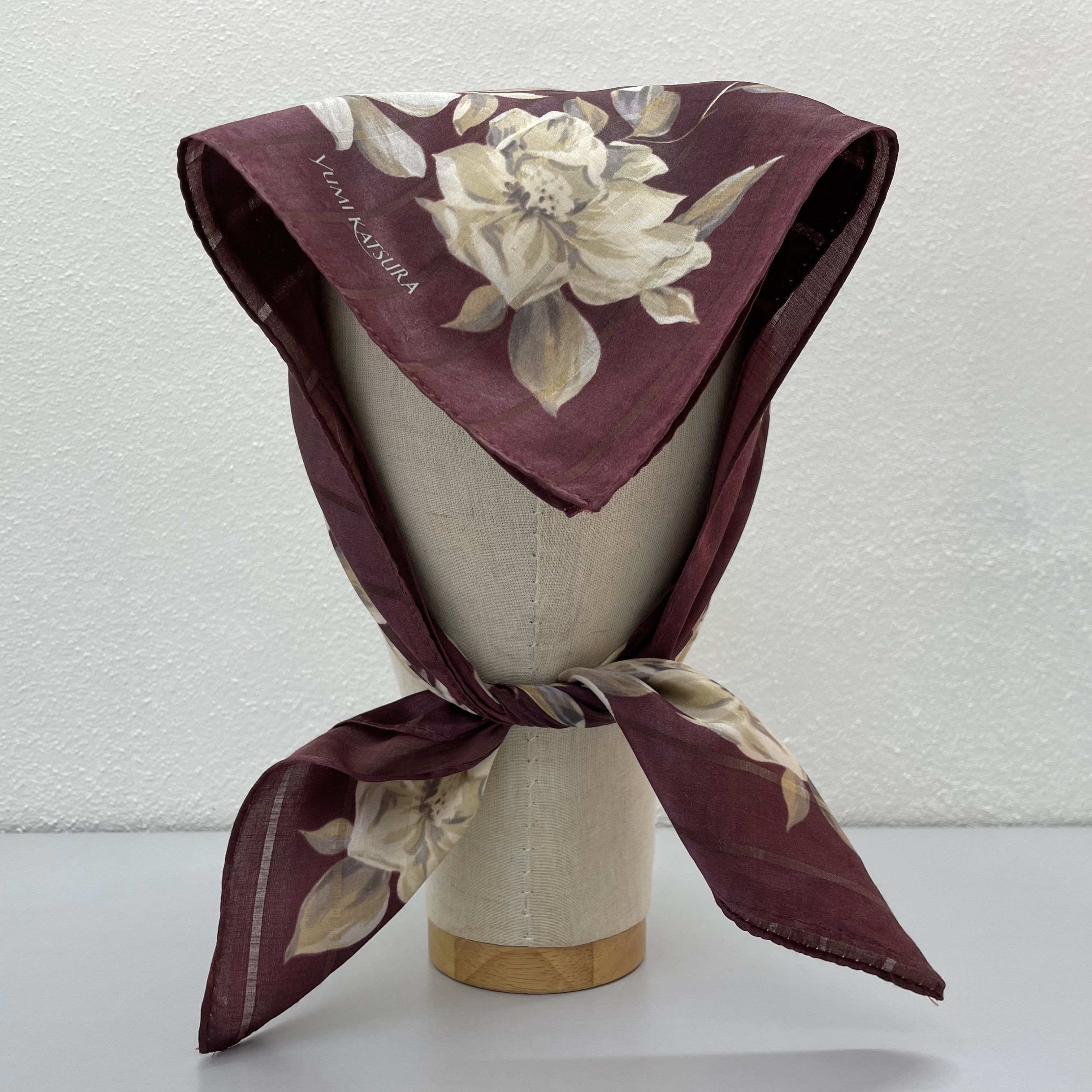Japanese Brand Yumi Katsura Handkerchief / Neckerchief / Bandana - 4297 Size ONE SIZE - 2 Thumbnail