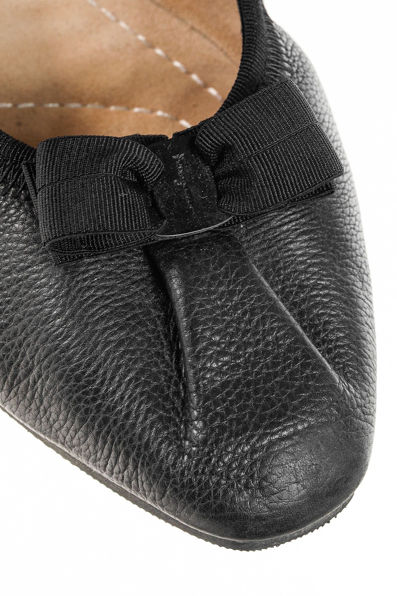 Salvatore Ferragamo Salvatore Ferragamo My Joy Leather Foldaway Ballet Flats Size US 9 / IT 39 - 8 Thumbnail