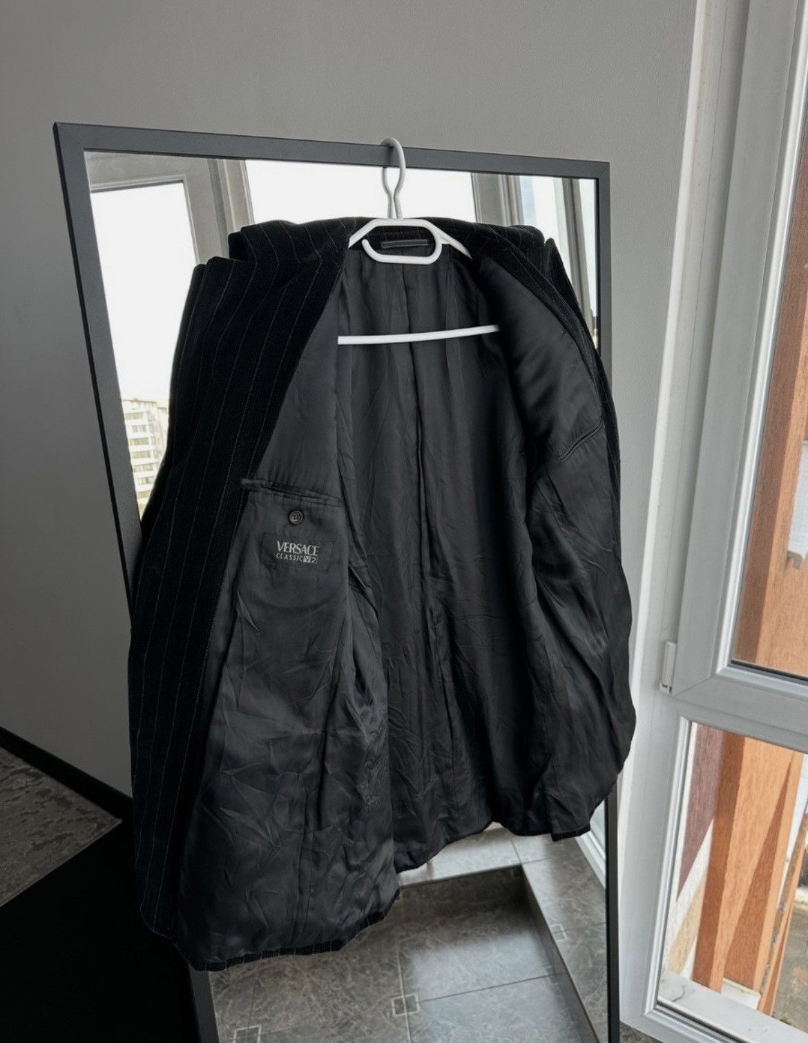 Versace Vintage Versace V2 Velour Mens Jacket Sz M Size US M / EU 48-50 / 2 - 4 Thumbnail