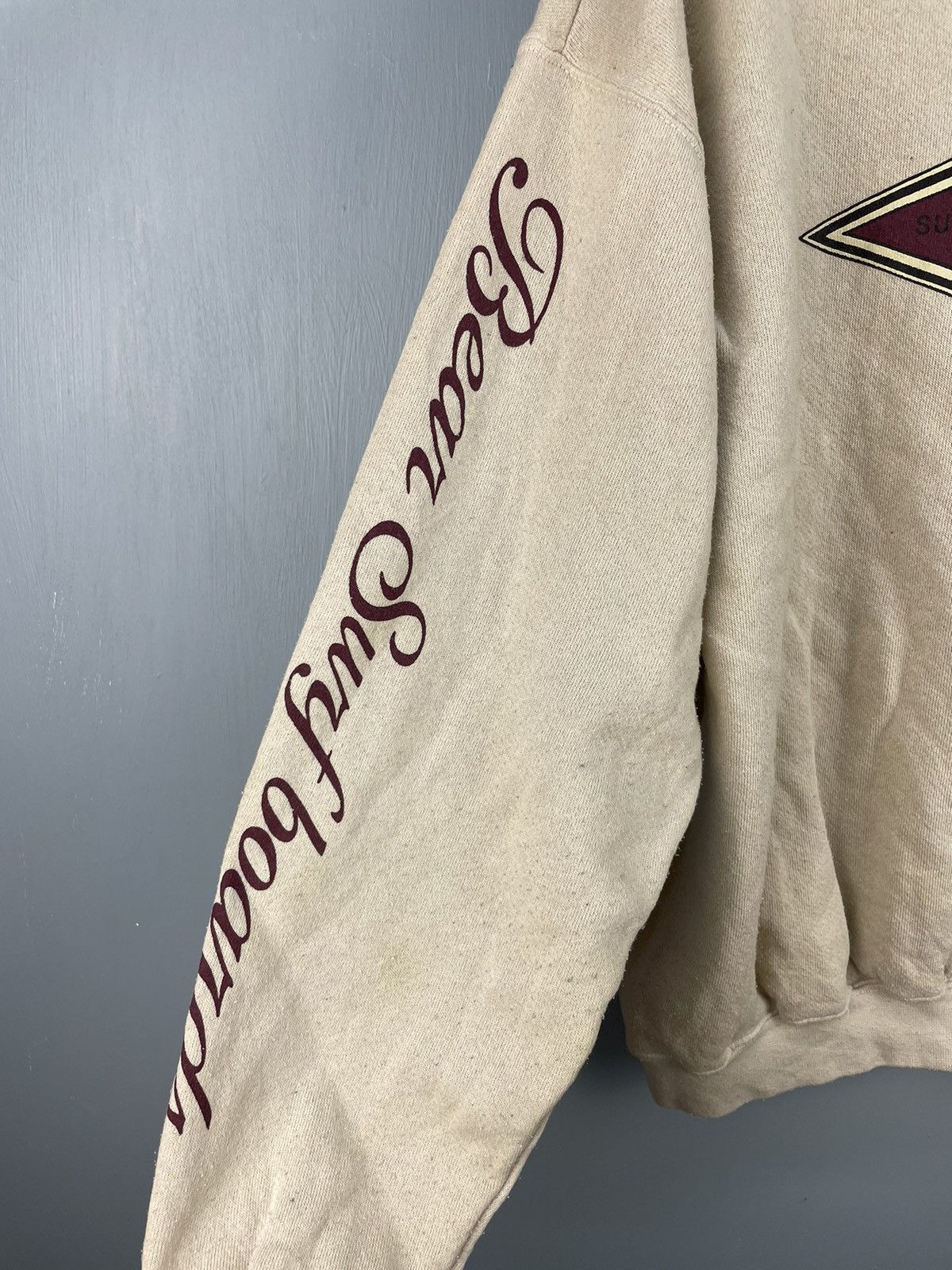Vintage Vintage 90s Bear Surf boards hoodie Size US M / EU 48-50 / 2 - 4 Thumbnail