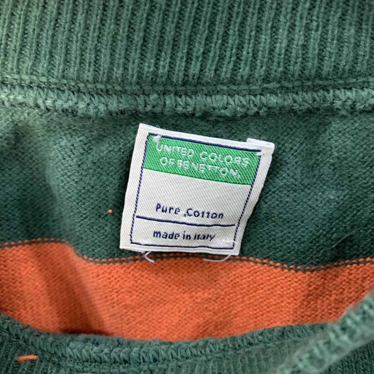 Benetton Vintage Benetton sweatshirt rare made in Italy Size US S / EU 44-46 / 1 - 5 Thumbnail