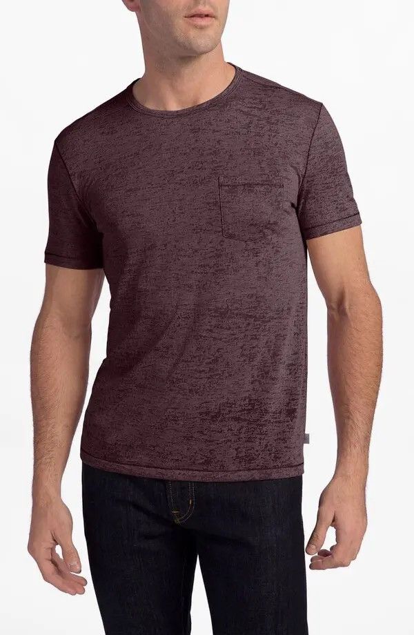 John Varvatos John Varvatos Burnout Slim T-Shirt Size US M / EU 48-50 / 2 - 1 Thumbnail
