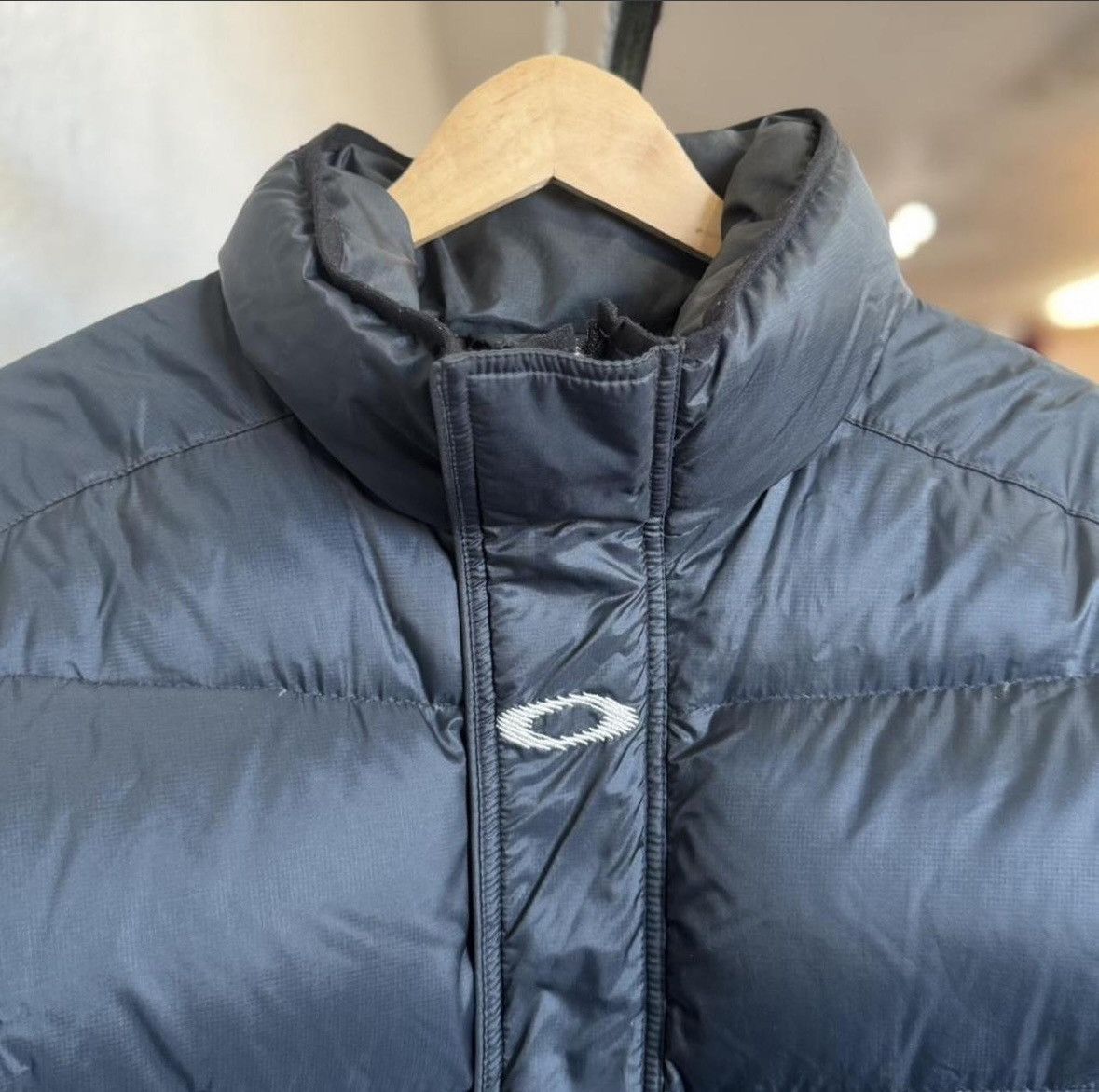 Oakley Vintage 2000s Oakley Black Puffer Jacket Size US L / EU 52-54 / 3 - 2 Thumbnail