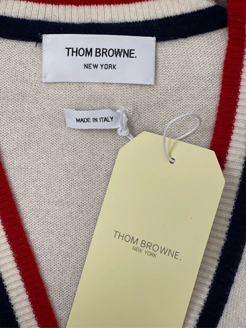 Thom Browne Thom browne Colorful swimming puppy colorful stripe gold bu Size S / US 4 / IT 40 - 6 Thumbnail