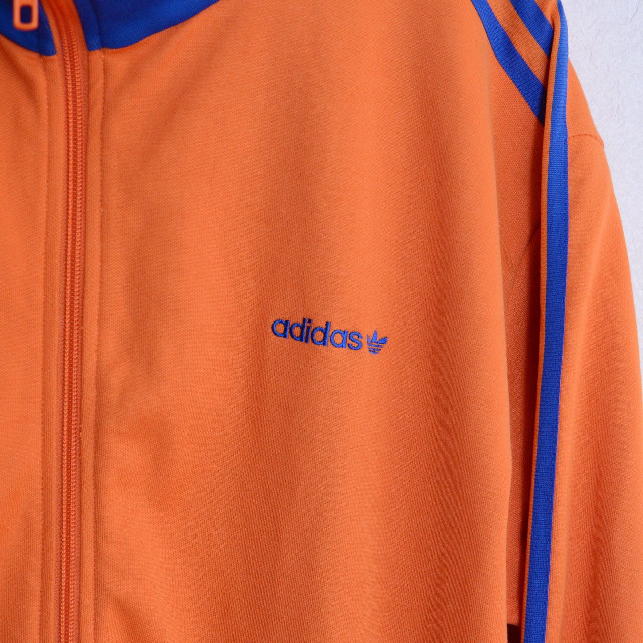 Adidas adidas Vintage Track Jacket 00s — Orange & Royal Blue Size L Size US L / EU 52-54 / 3 - 11 Thumbnail