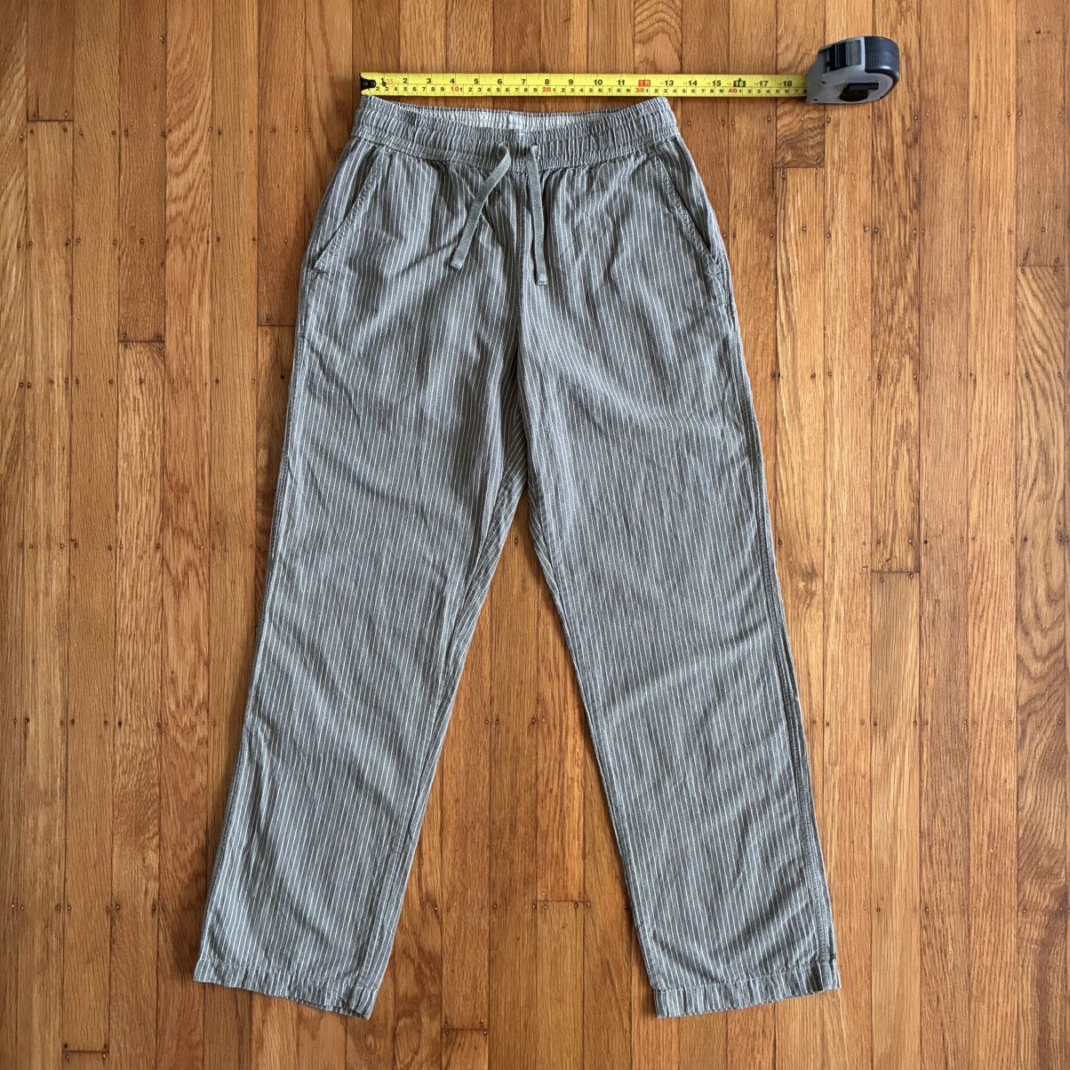 Aime Leon Dore Aime leon dore drawstring linen trousers size XS Size US 26 / EU 42 - 1 Thumbnail