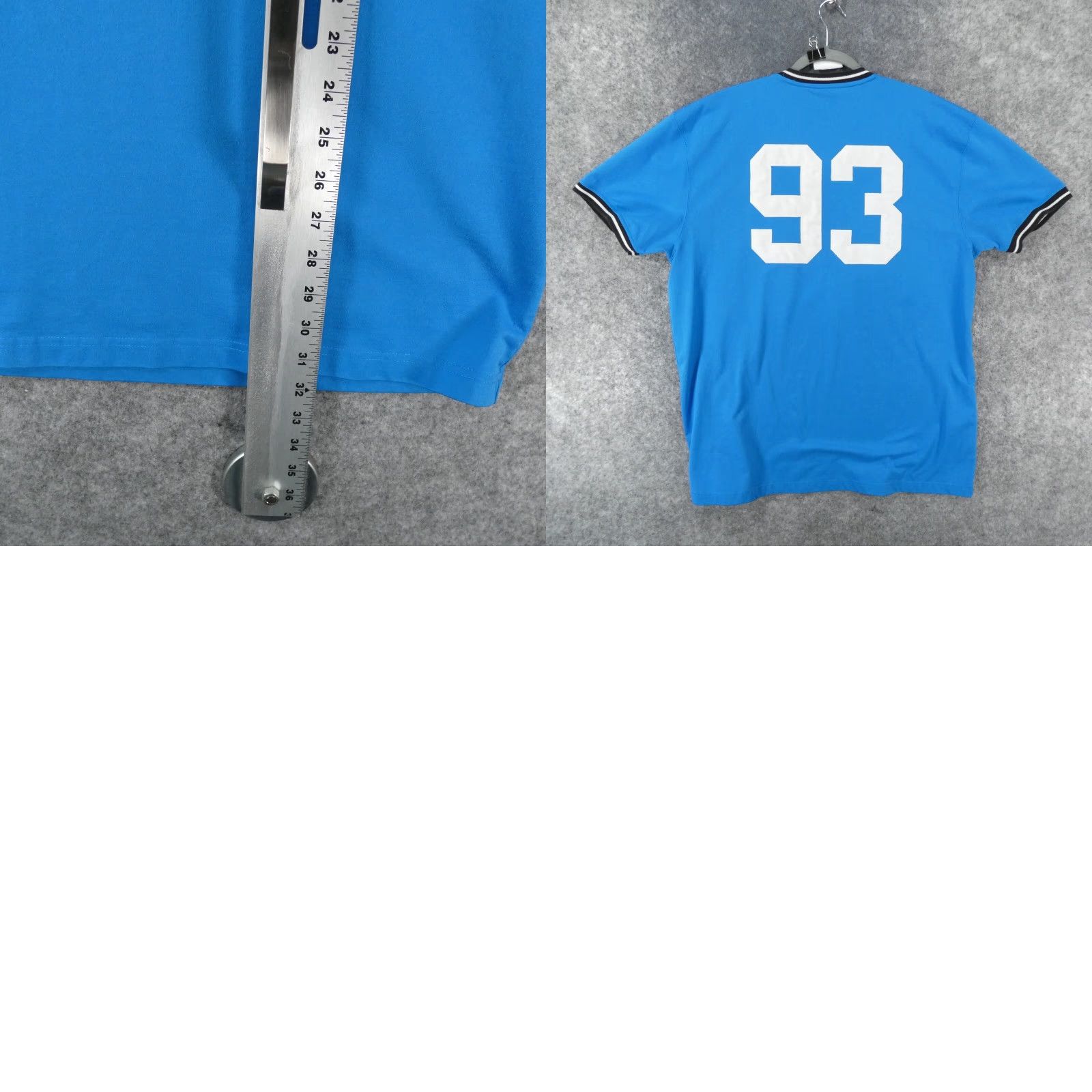 Ecko Unltd. Ecko Unltd Jersey Mens 3XL Short Sleeve Blue White V-Neck Y2K Size US XXL / EU 58 / 5 - 9 Thumbnail