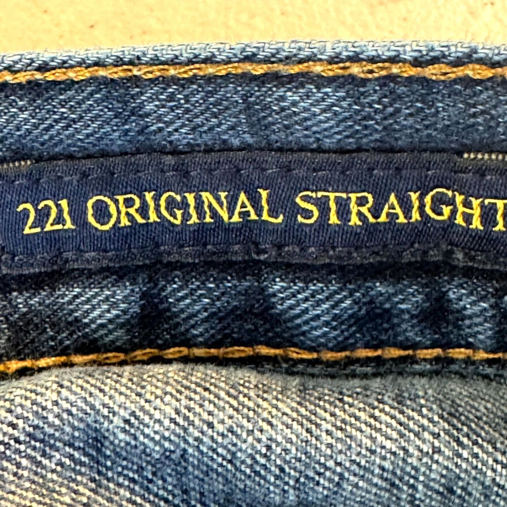 Lucky Brand Lucky Brand 221 Jeans Mens 38X32 Black Denim Stretch Mid-Rise Straight Leg Zip Size US 38 / EU 54 - 7 Thumbnail