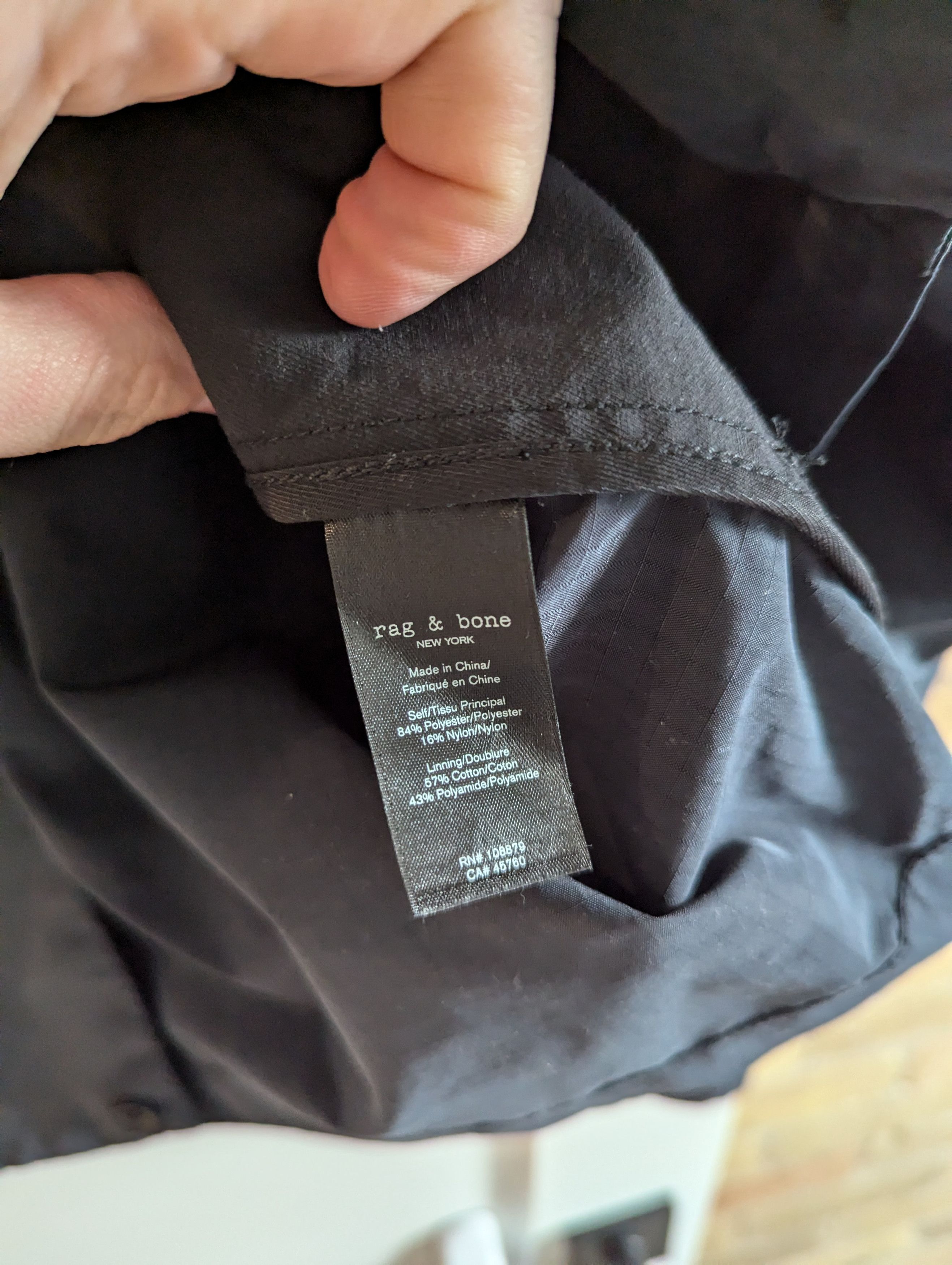Rag & Bone Rag & Bone Finlay Jacket Dark Navy - Size Medium Size US M / EU 48-50 / 2 - 3 Thumbnail