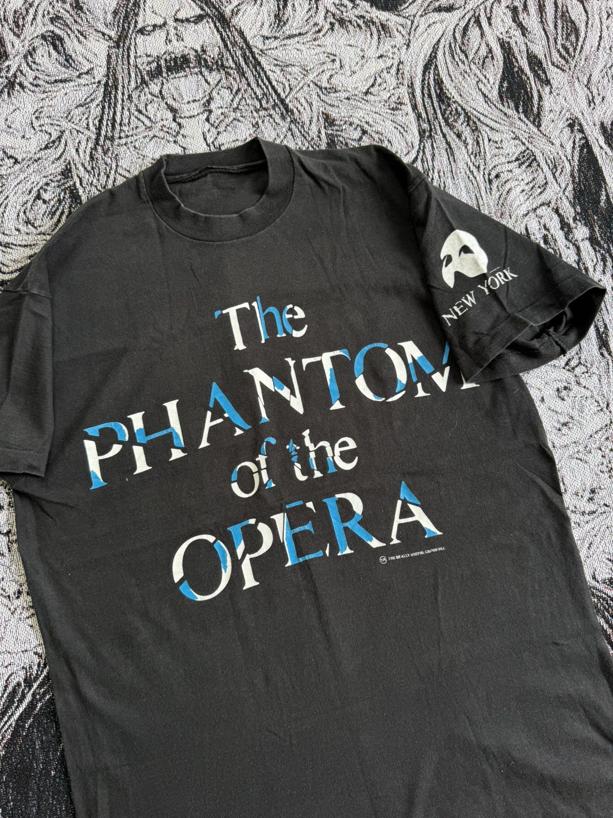 Vintage VTG The Phantom Of The Opera 80s Size US L / EU 52-54 / 3 - 1 Thumbnail