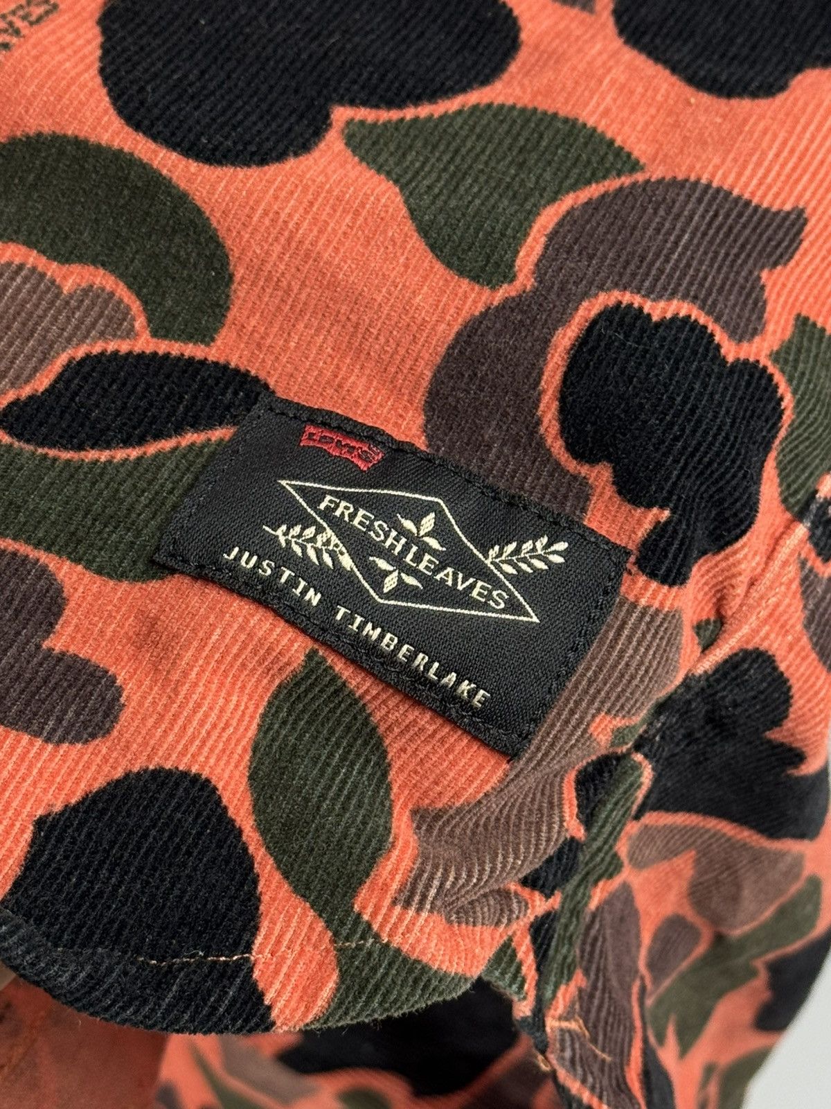 Levi's Levi’s x Justin Timberlake Camouflage Button Shirt Size US XL / EU 56 / 4 - 3 Thumbnail
