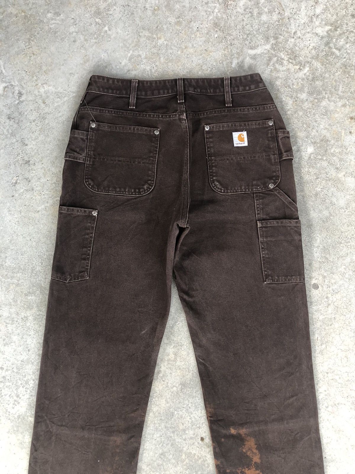 Lil Yachty Vintage Carharrt Double Knee Distressed Size US 32 / EU 48 - 8 Thumbnail