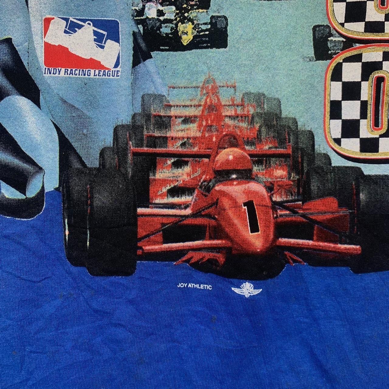 Vintage Vintage 90’ INDY RACING LEAGUE Indianapolis Motors Tee Size US XL / EU 56 / 4 - 5 Thumbnail