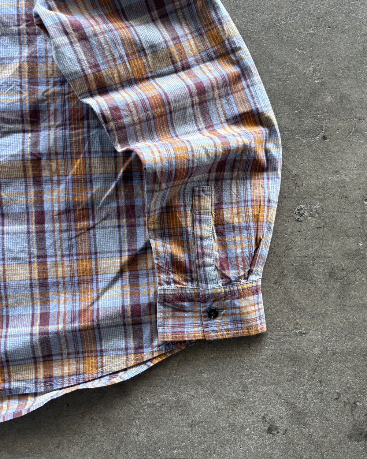 Hai Sporting Gear × Issey Miyake × Japanese Brand Hai Sporting Gear Issey Miyake Design Button Up Shirt Size US M / EU 48-50 / 2 - 8 Thumbnail