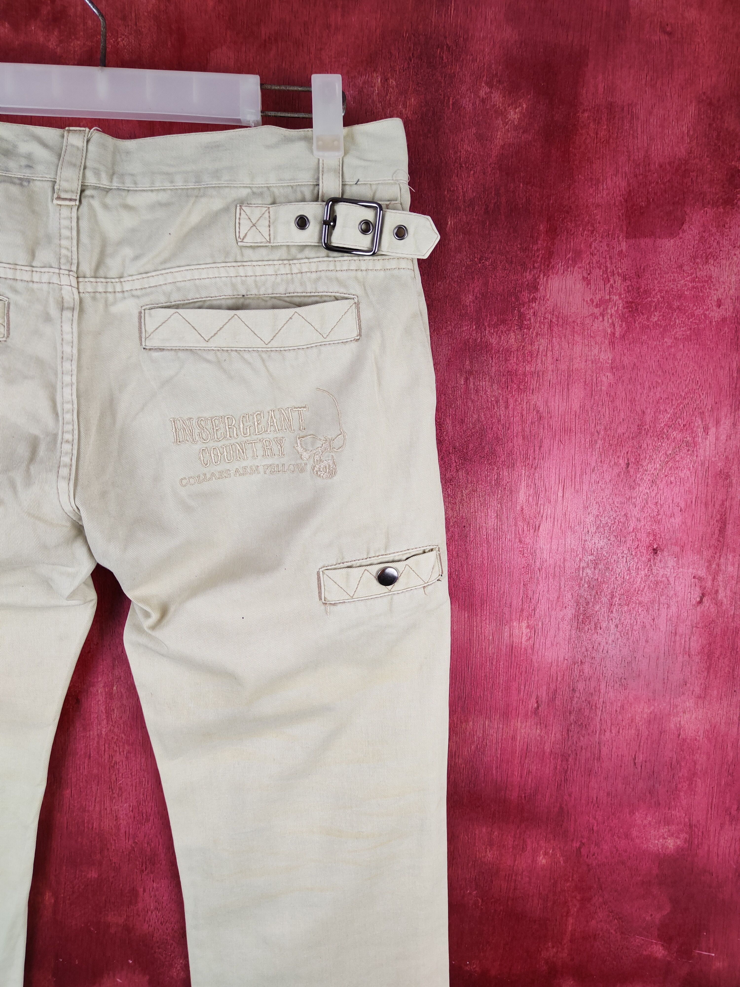 JACKROSE × Japanese Brand Jack Rose Beige Multipocket Casual Pants #S1476 Size 29" - 11 Thumbnail