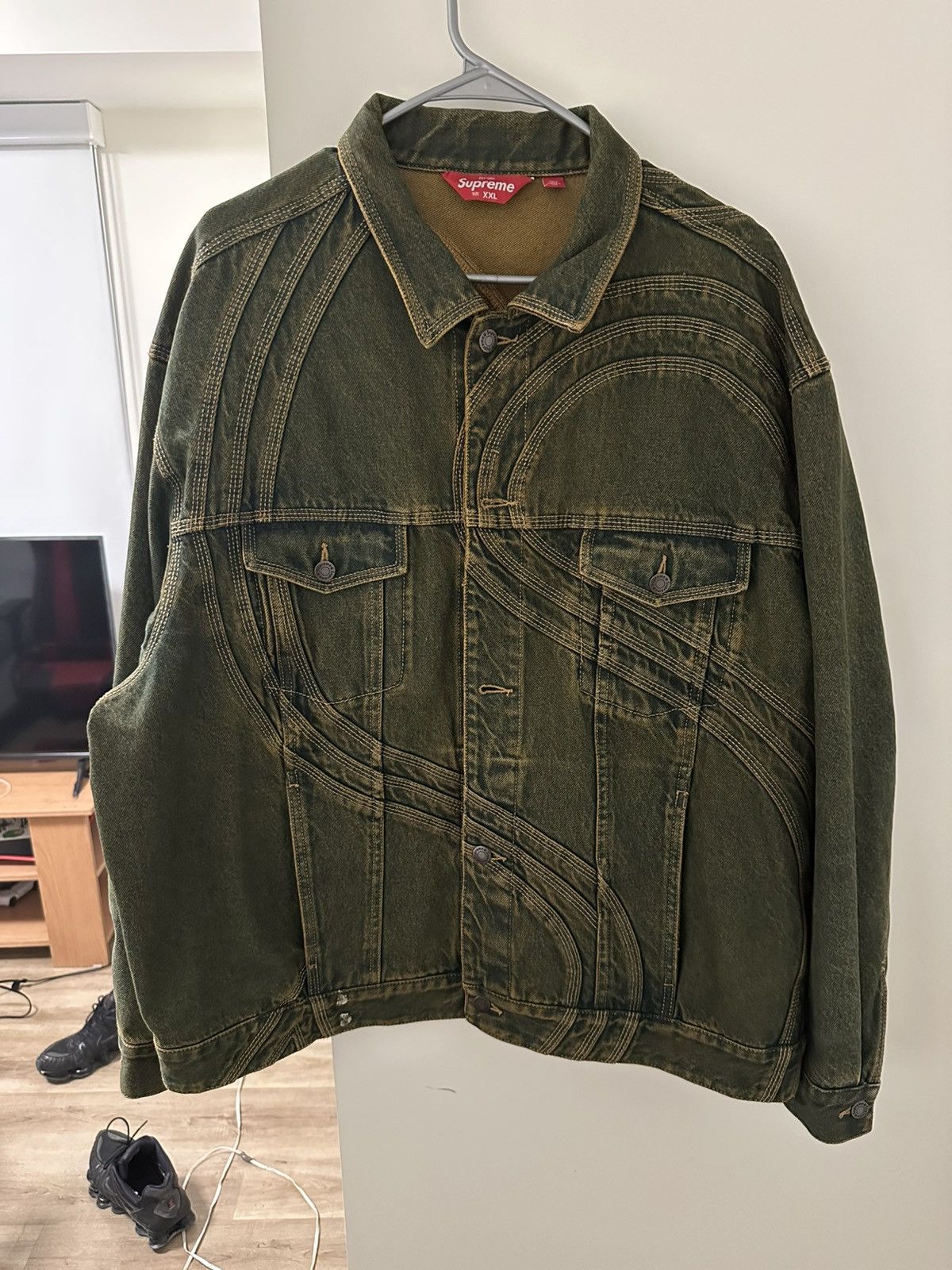 2XLサイズ 25ss Supreme Denim Trucker Jacket Supreme Denim Trucker Jacket (SS25) - $198