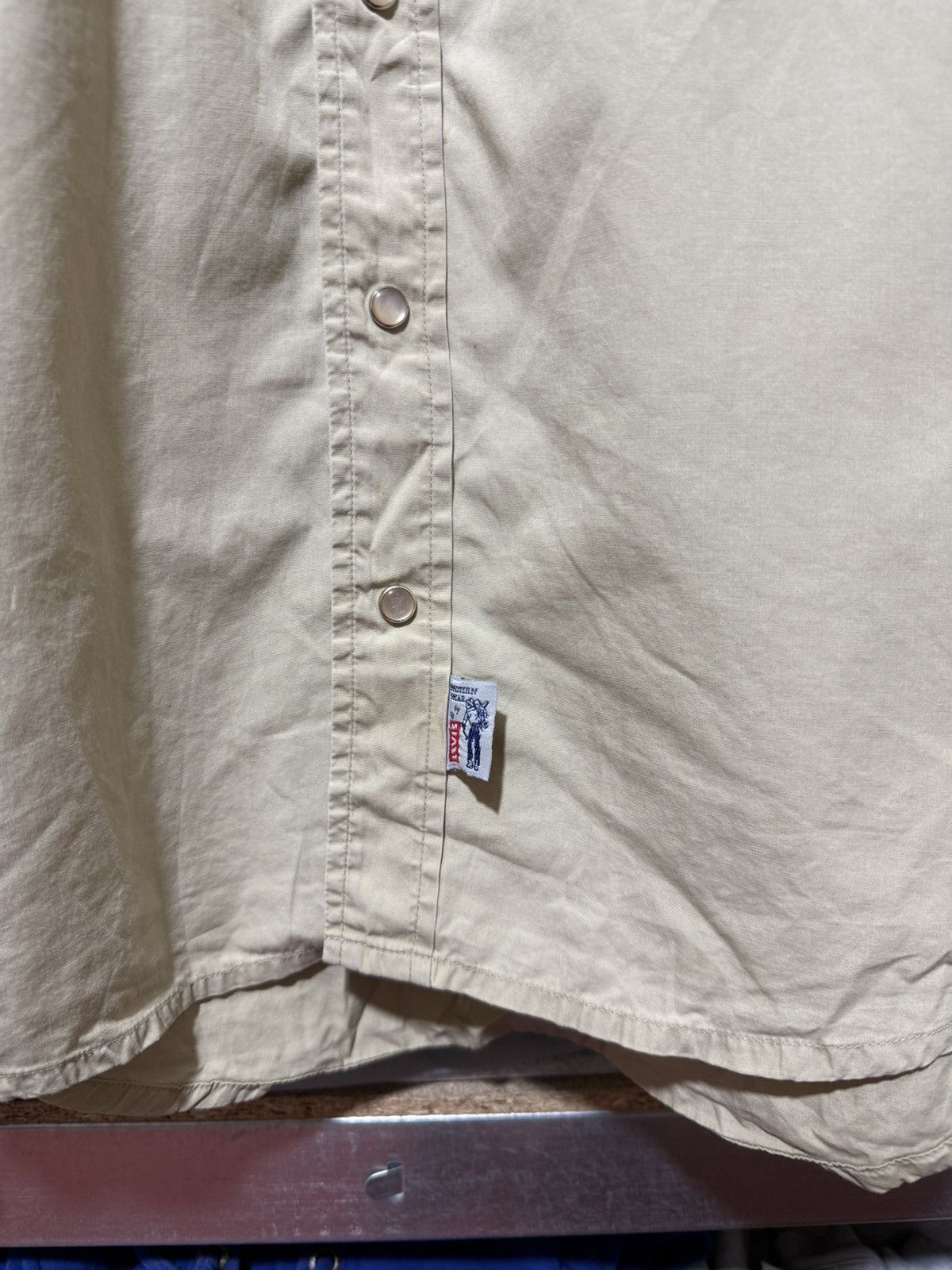 Levi's Vintage Clothing Vintage 90’s Levis Western Wear Cowboy Retro Button Shirt Size US M / EU 48-50 / 2 - 5 Thumbnail