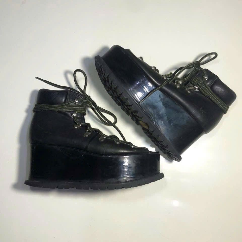 Sacai Sacai S/S2015 "Hiking boot meets Sandal" Size US 8 / IT 38 - 2 Thumbnail