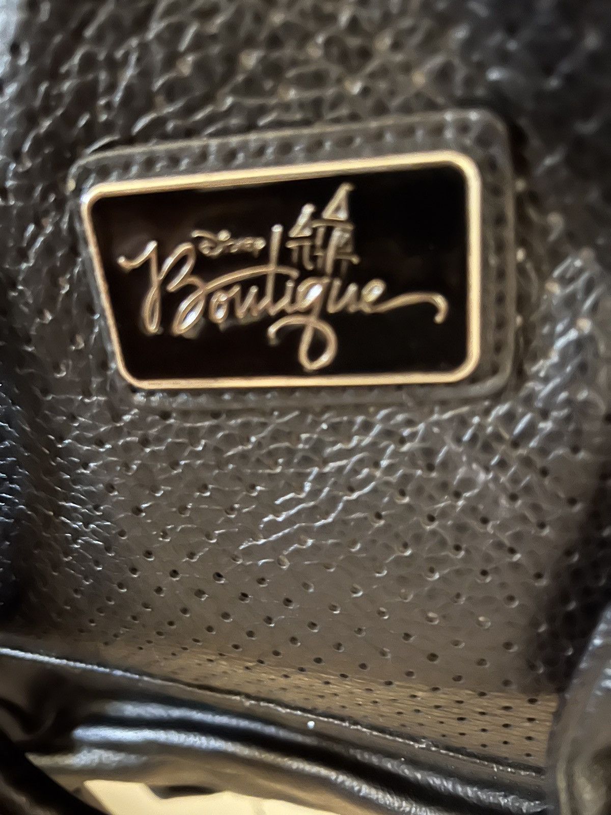 Disney Disney Boutique Black Backpack Minnie Mouse Bow faux leather Size ONE SIZE - 7 Thumbnail