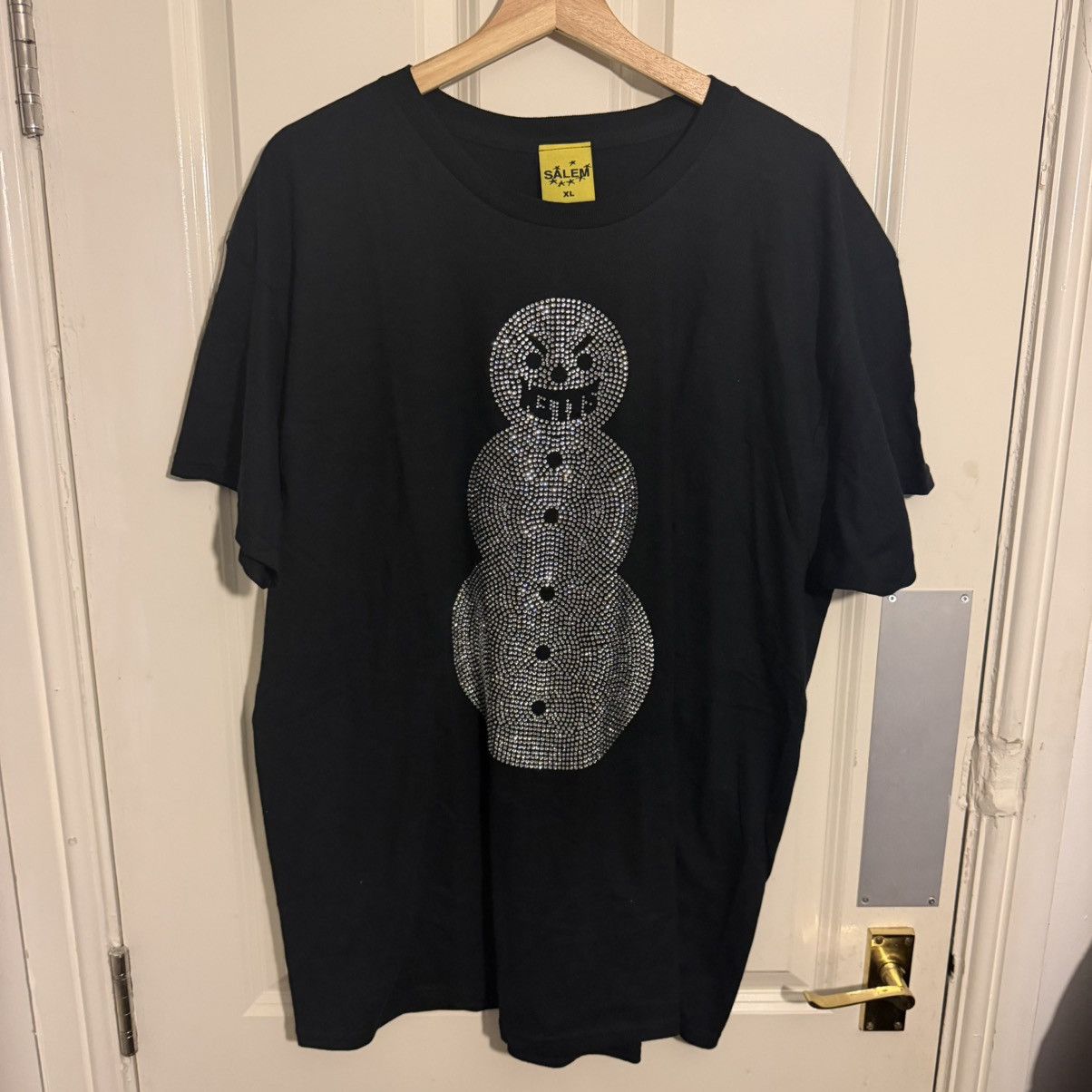 S4LEM SALEM Snowman Rhinestone t shirt Size US XL / EU 56 / 4 - 1 Thumbnail
