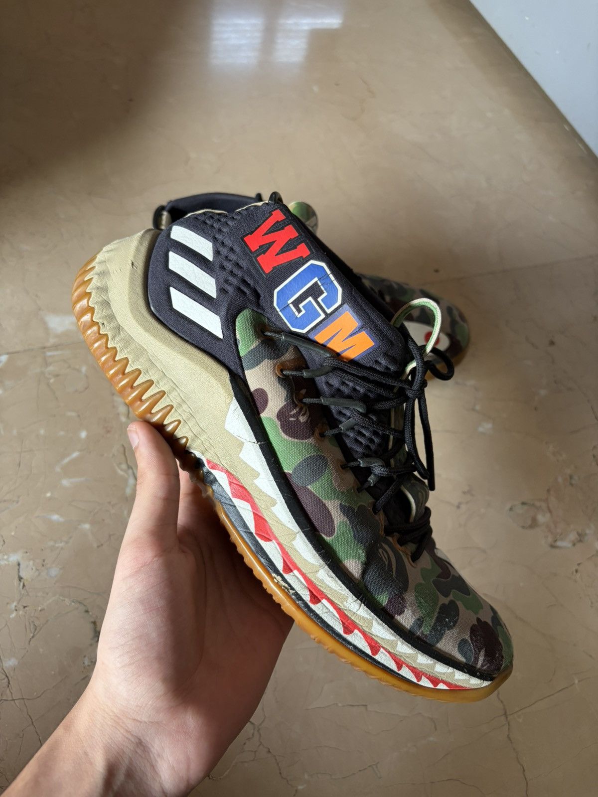 Adidas × Bape Adidas X Bape dame 4 Size US 7 / EU 40 - 2 Thumbnail
